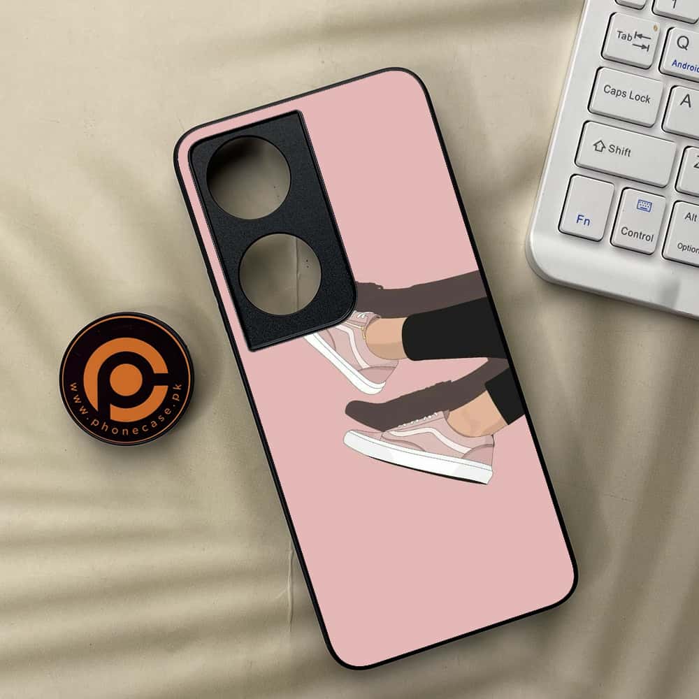 Honor X7b - Anime Girls Series - Premium Metal  Printed soft Bumper shock Proof Case