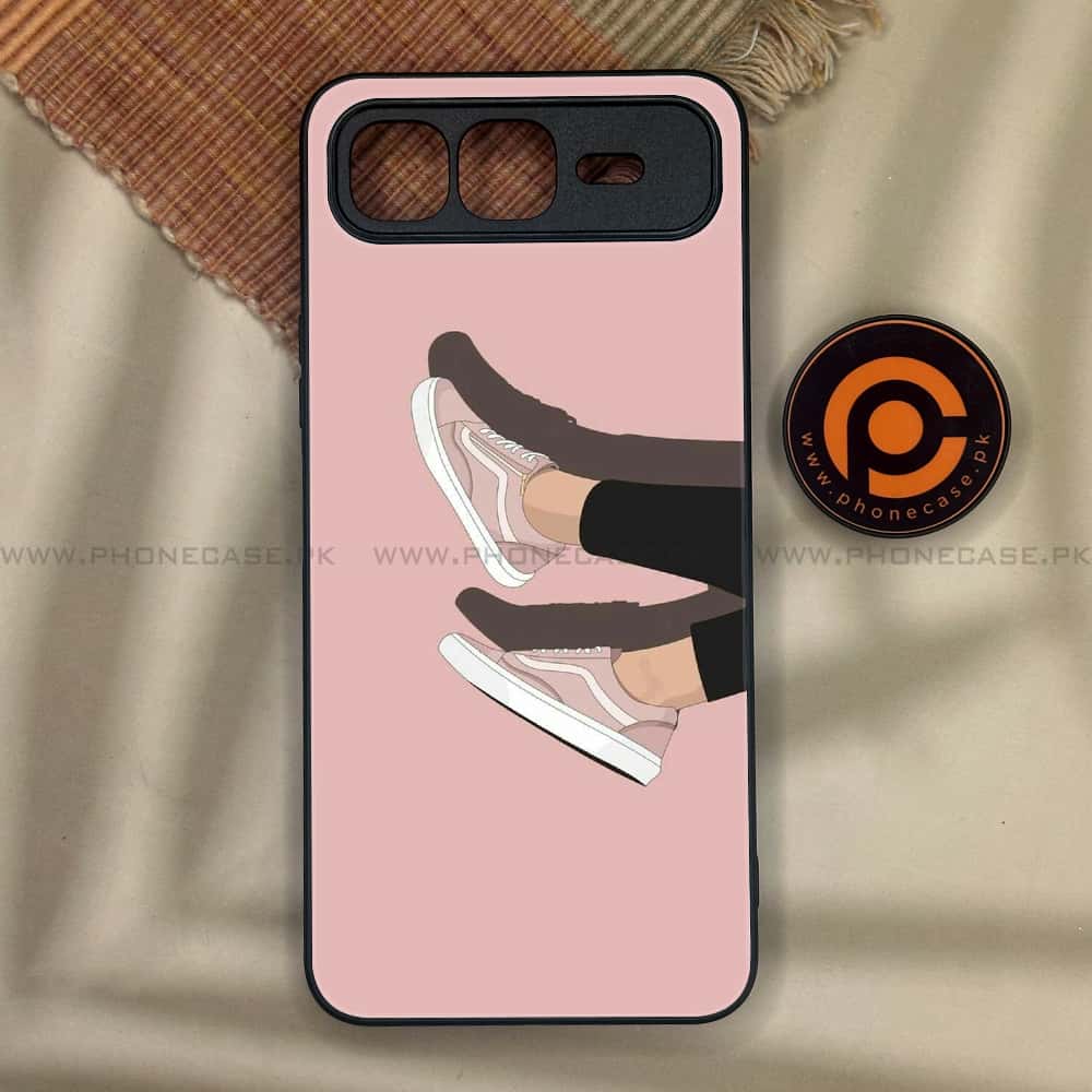 Infinix Smart 10 Plus - Anime Girls Series - Premium Metal Printed soft Bumper shock Proof Case
