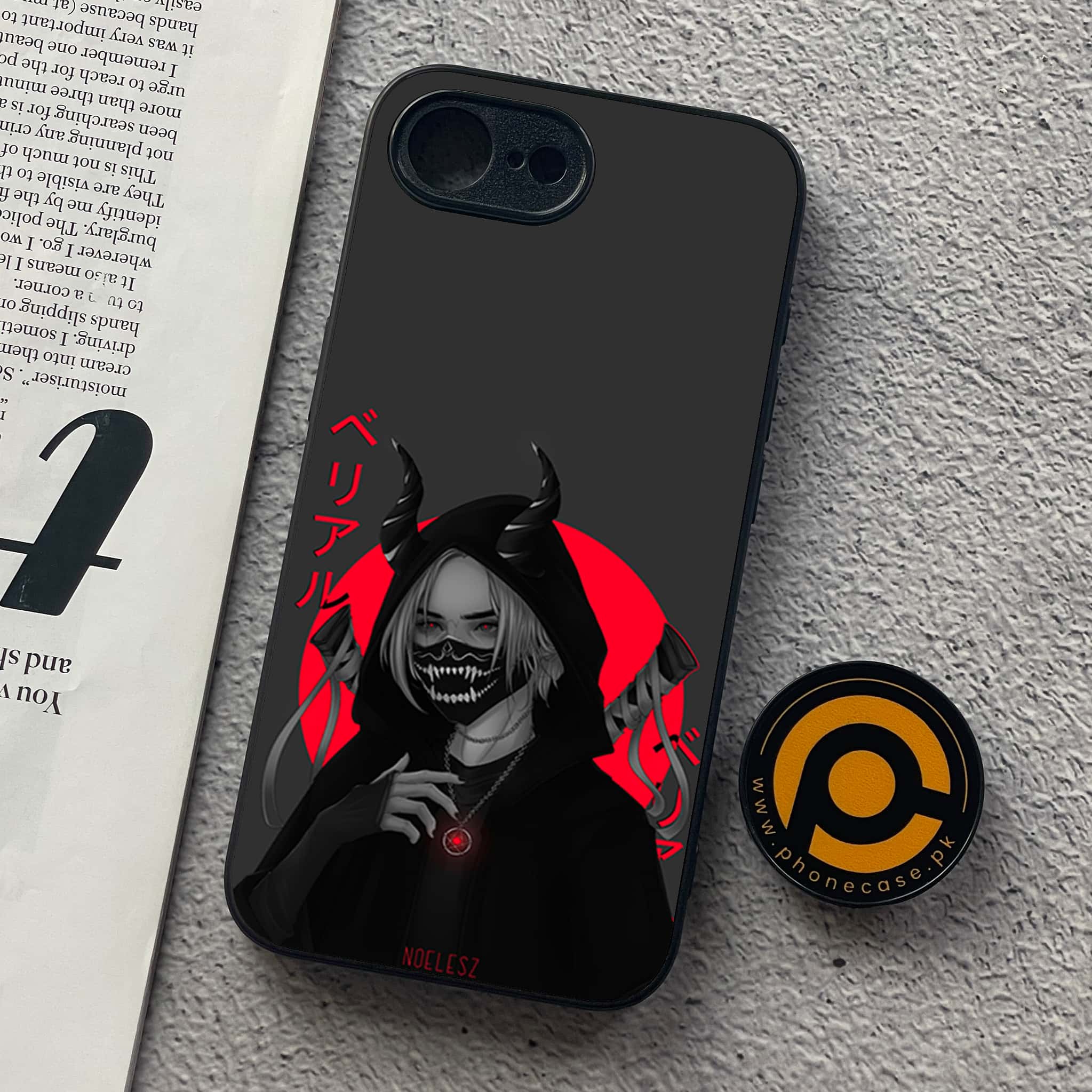 iPhone 16e - Anime Series - Premium Metal  Printed soft Bumper shock Proof Case