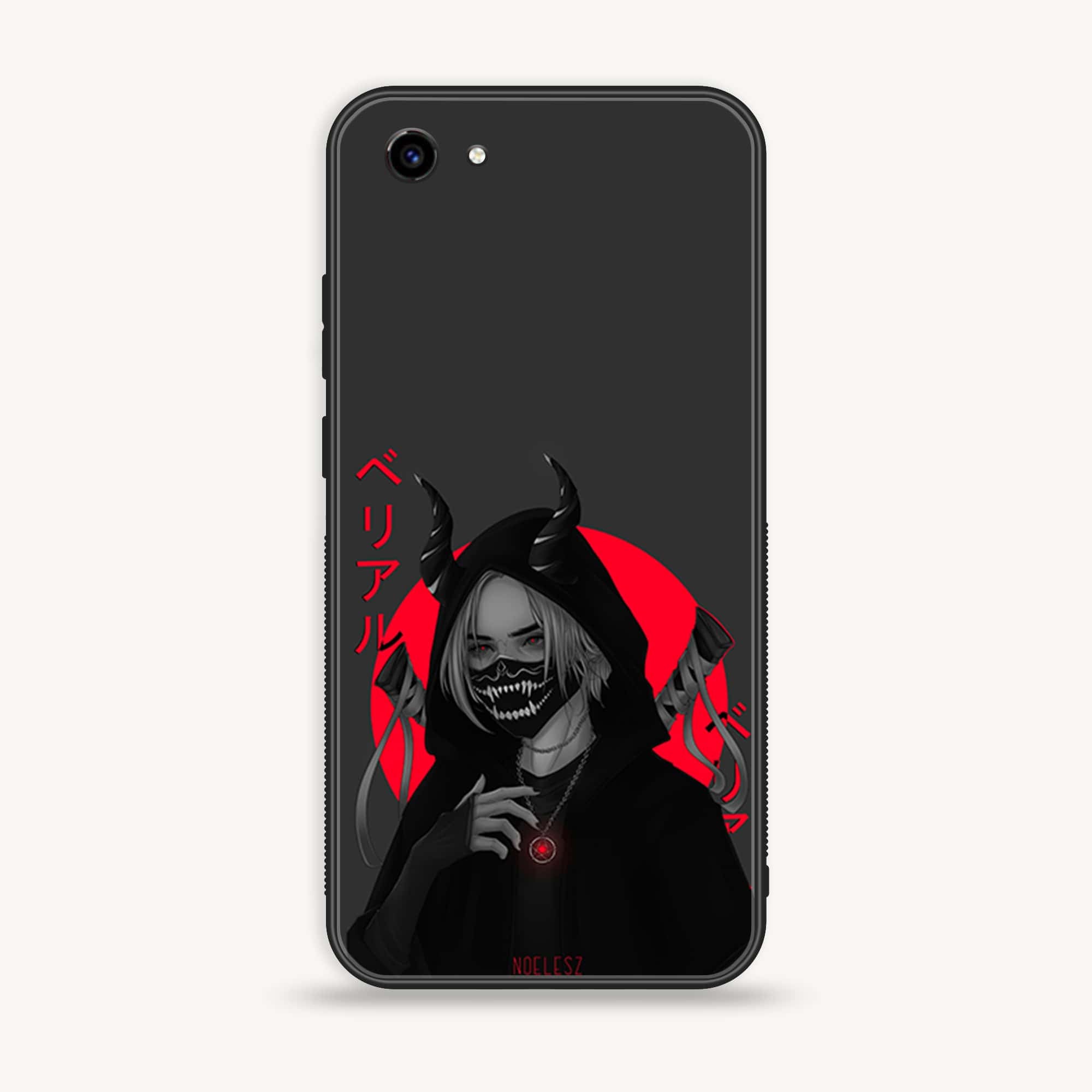 Vivo Y83 - Anime Series - Premium Printed Glass soft Bumper shock Proof Case