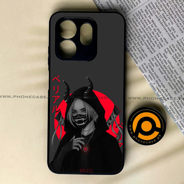 Infinix Hot 50i /Smart 9/Smart 9 HD  - Anime Design 10 - Premium Metal Printed soft Bumper shock Proof Case CS-28339 CS-36604 CS-40351 CS-40606
