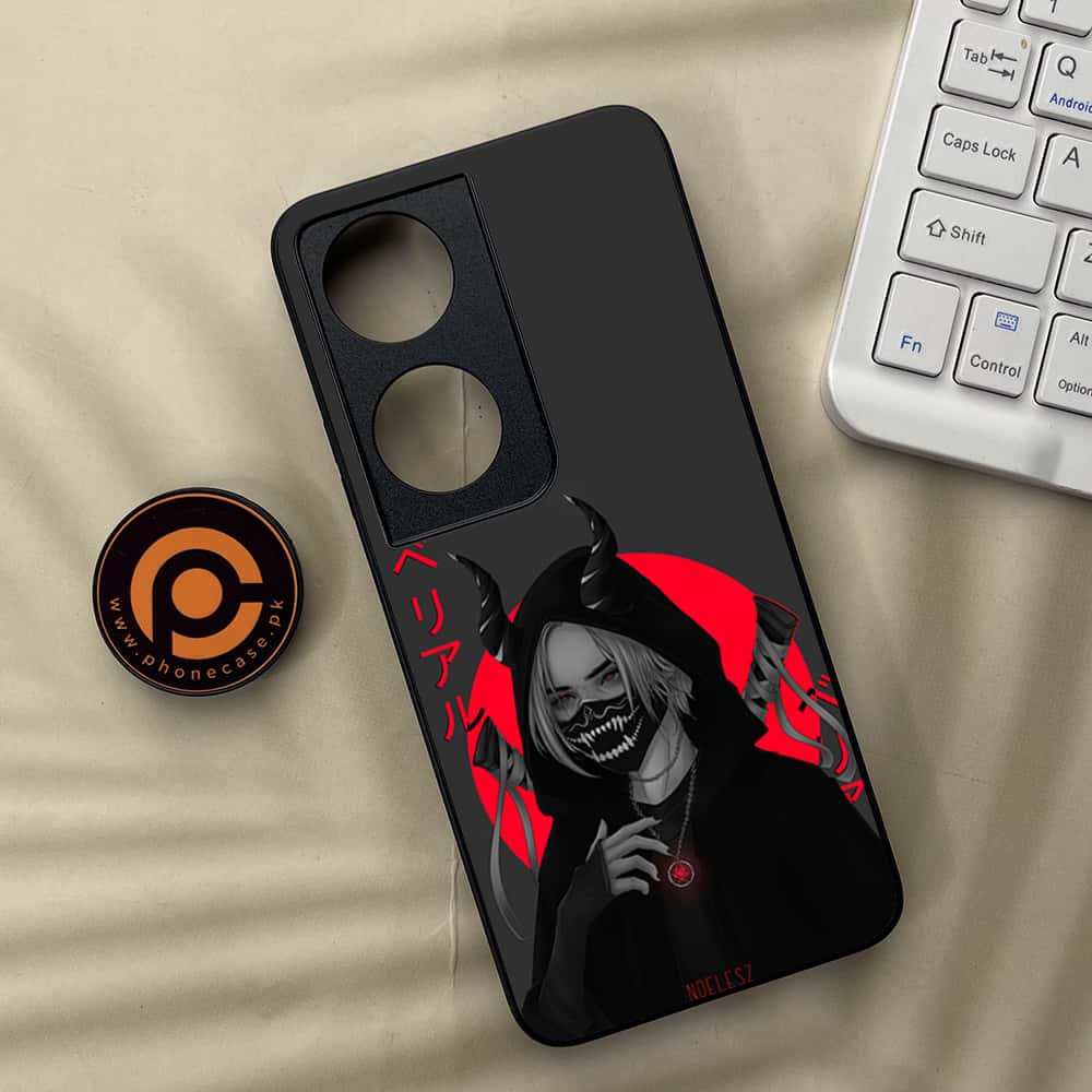 Honor X7b - Anime Series - Premium Metal  Printed soft Bumper shock Proof Case
