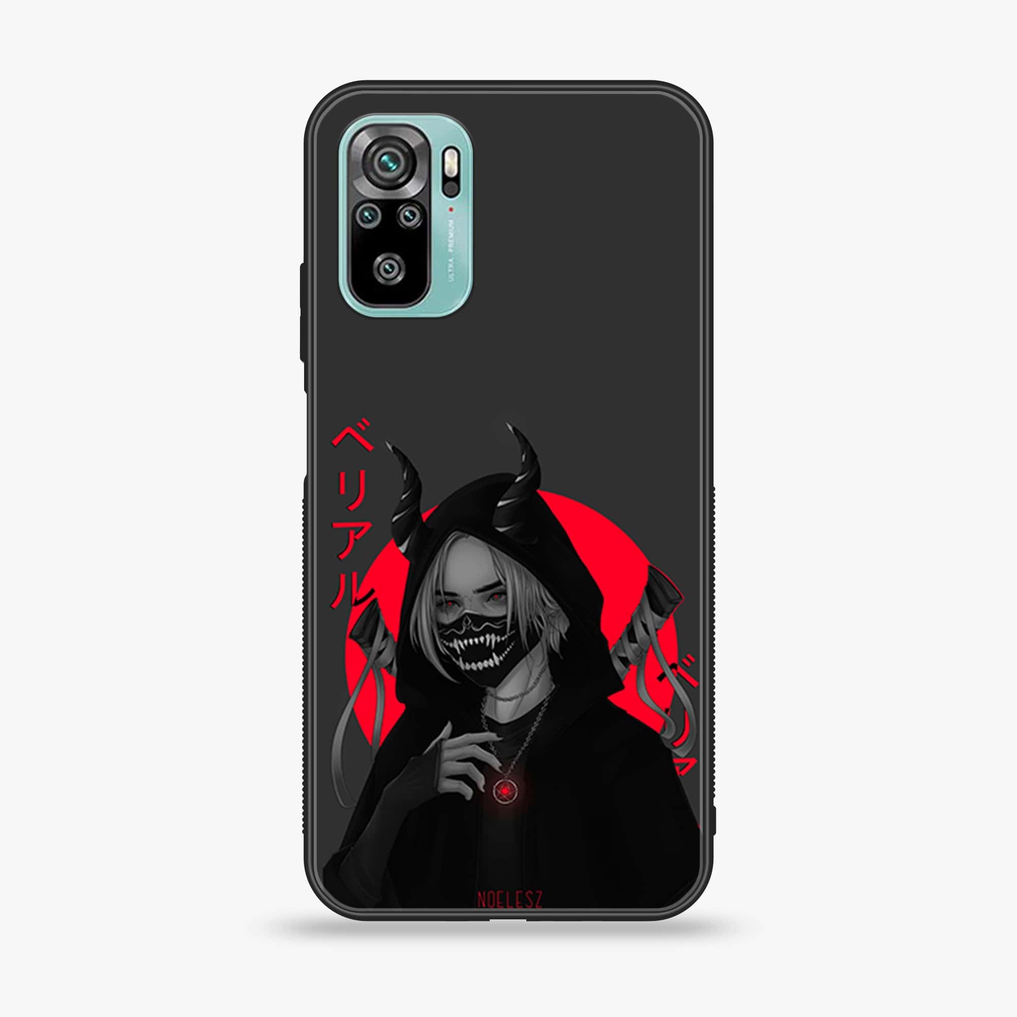 Xiaomi Redmi Note 10 - Anime Series - Premium Printed Glass soft Bumper shock Proof Case