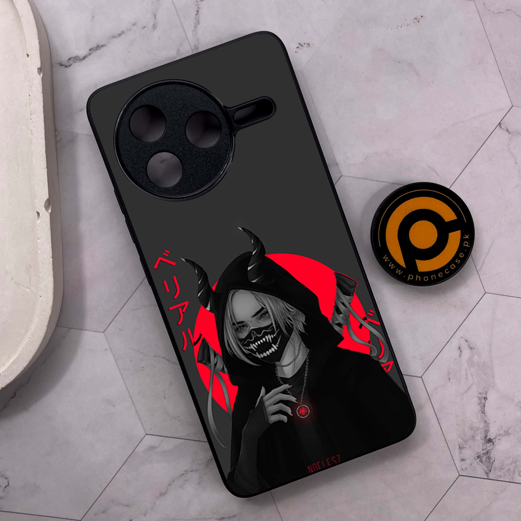 Xiaomi Poco F7 Pro 5G - Anime Series - Premium Metal Printed soft Bumper shock Proof Case