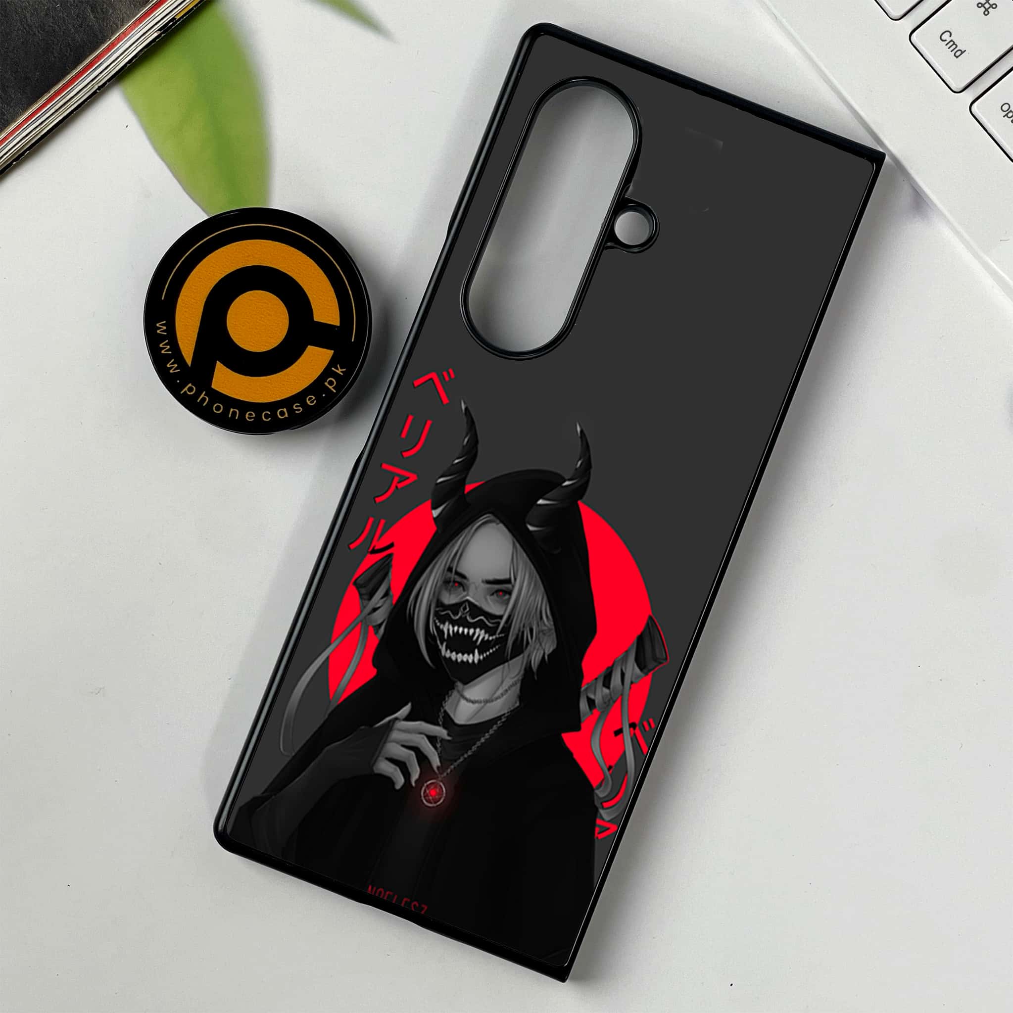Samsung Galaxy Z Fold 7 - Anime Series - Premium Metal Printed soft Bumper shock Proof Case