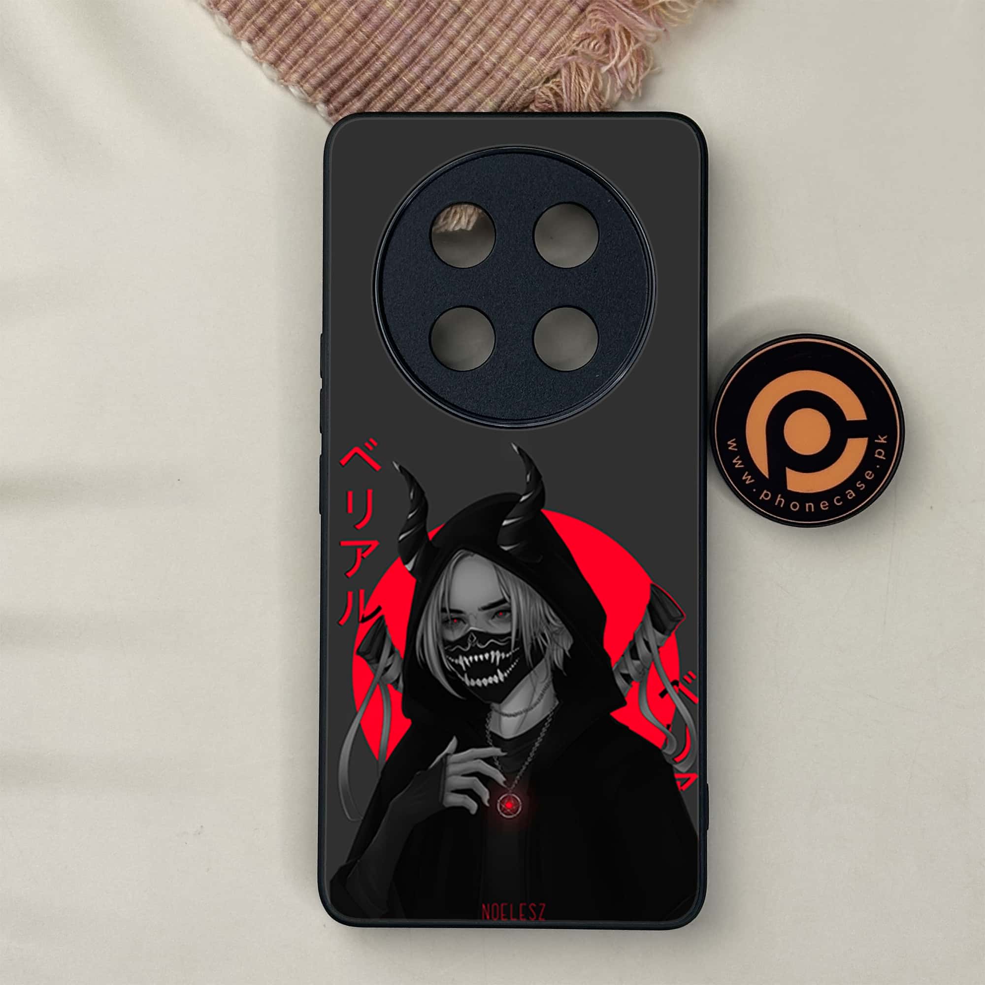 Honor X9c 5G - Anime Series - Premium Metal Printed soft Bumper shock Proof Case