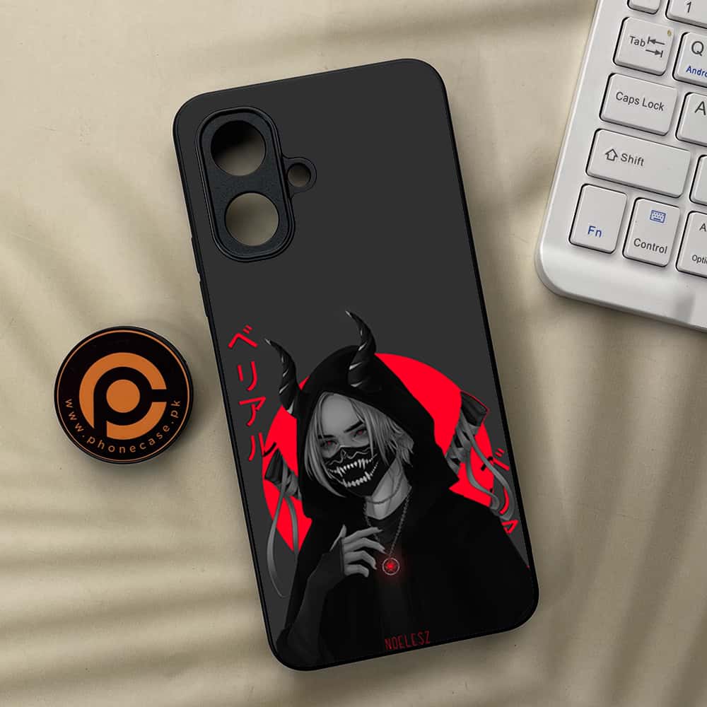 Tecno Spark Go 2 - Anime Series - Premium Metal Printed soft Bumper Shock Proof Case