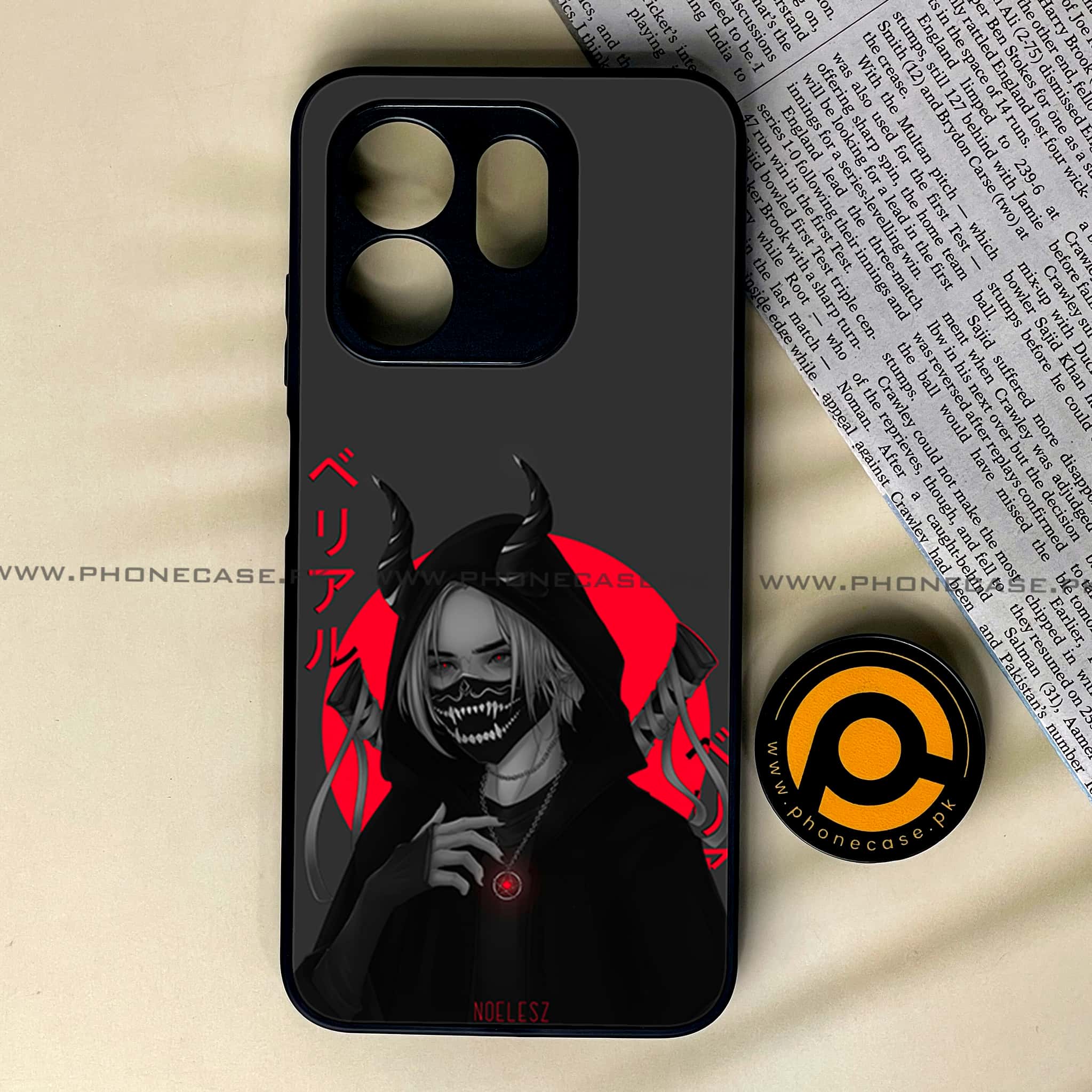 Infinix Smart 9 HD - Anime Series - Premium Metal Printed soft Bumper shock Proof Case