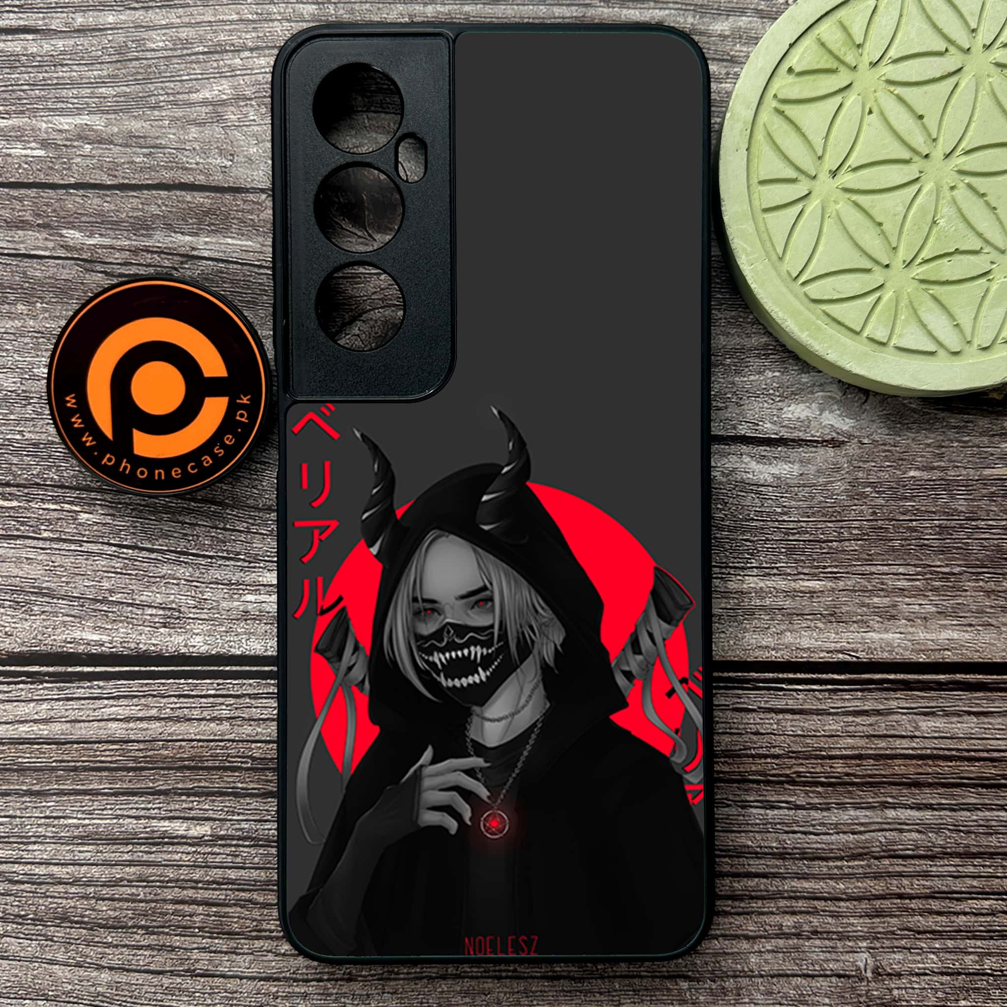 Realme C65  - Anime Series - Premium Metal Printed soft Bumper shock Proof Case