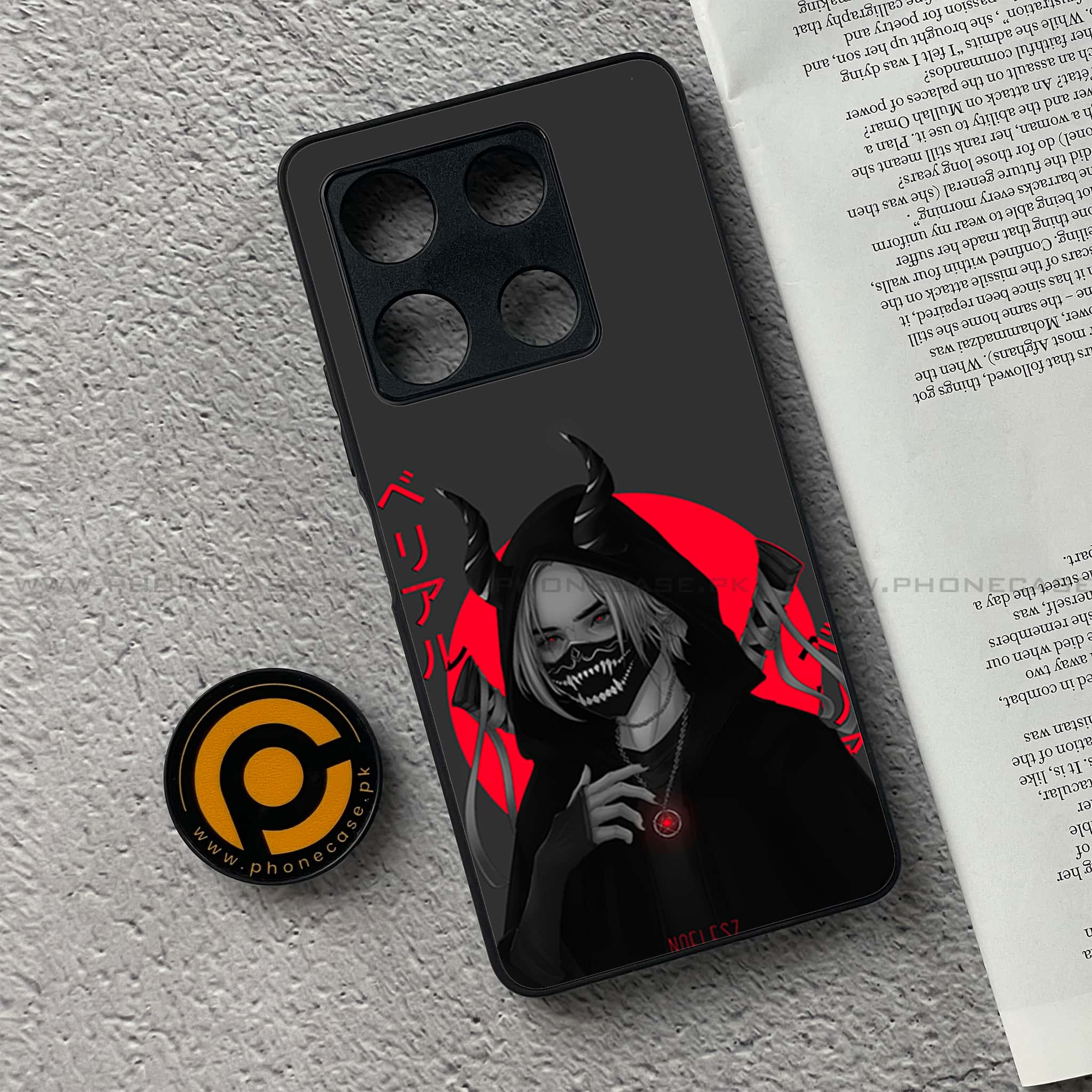 Infinix Note 30 Pro - Anime Series - Premium Metal Printed soft Bumper shock Proof Case