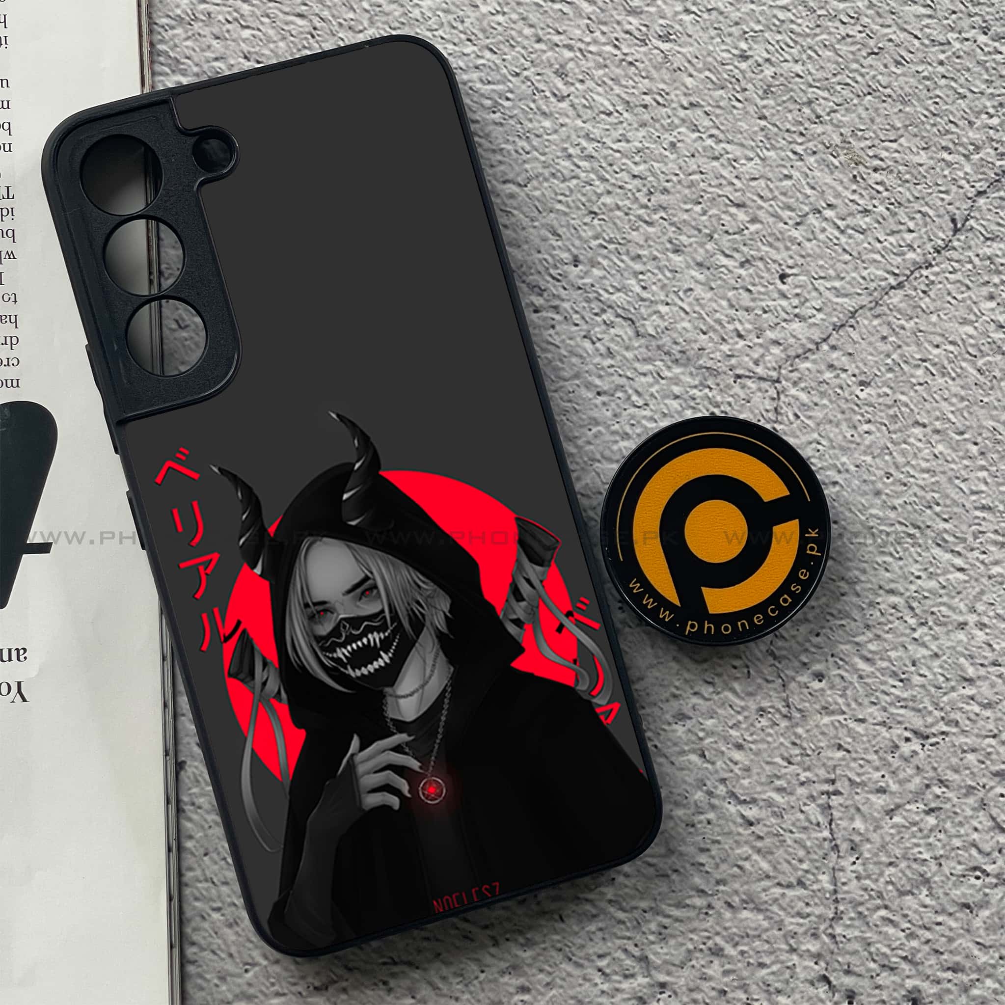 Samsung Galaxy S22 - Anime Series - Premium Metal Printed soft Bumper shock Proof Case