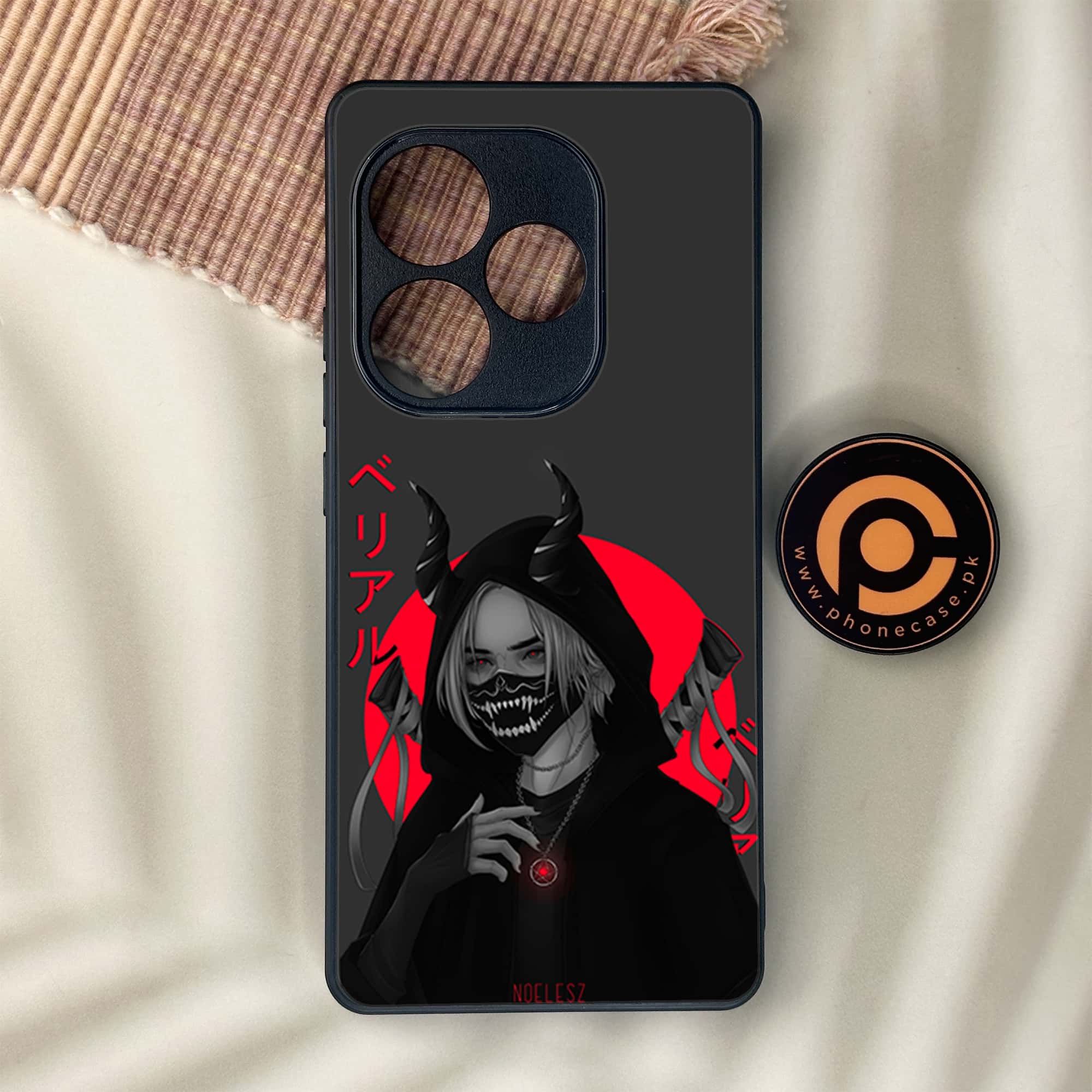 Realme GT 6 - Anime Series - Premium Metal Printed soft Bumper shock Proof Case