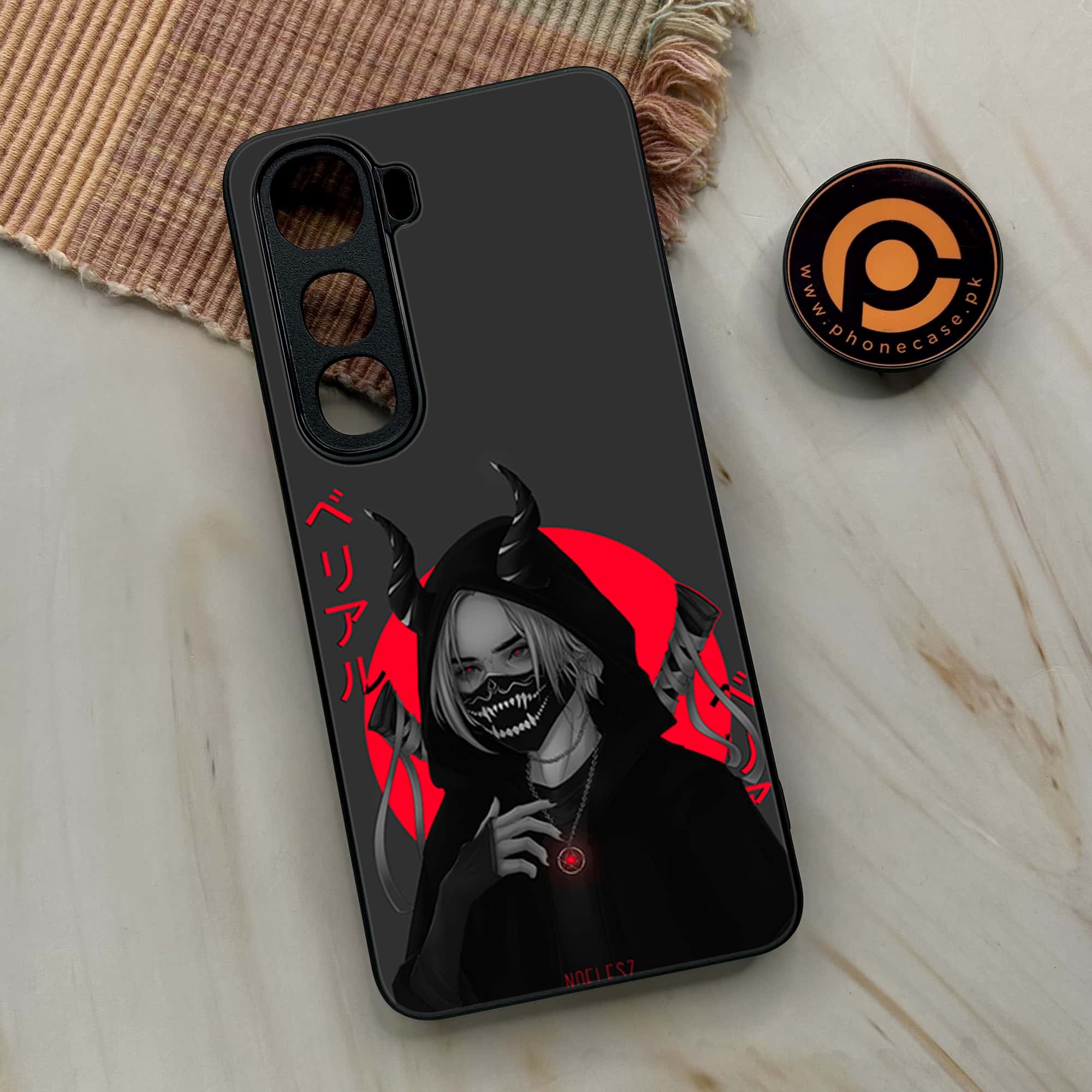 Vivo Y400 - Anime Series - Premium Metal Printed soft Bumper shock Proof Case