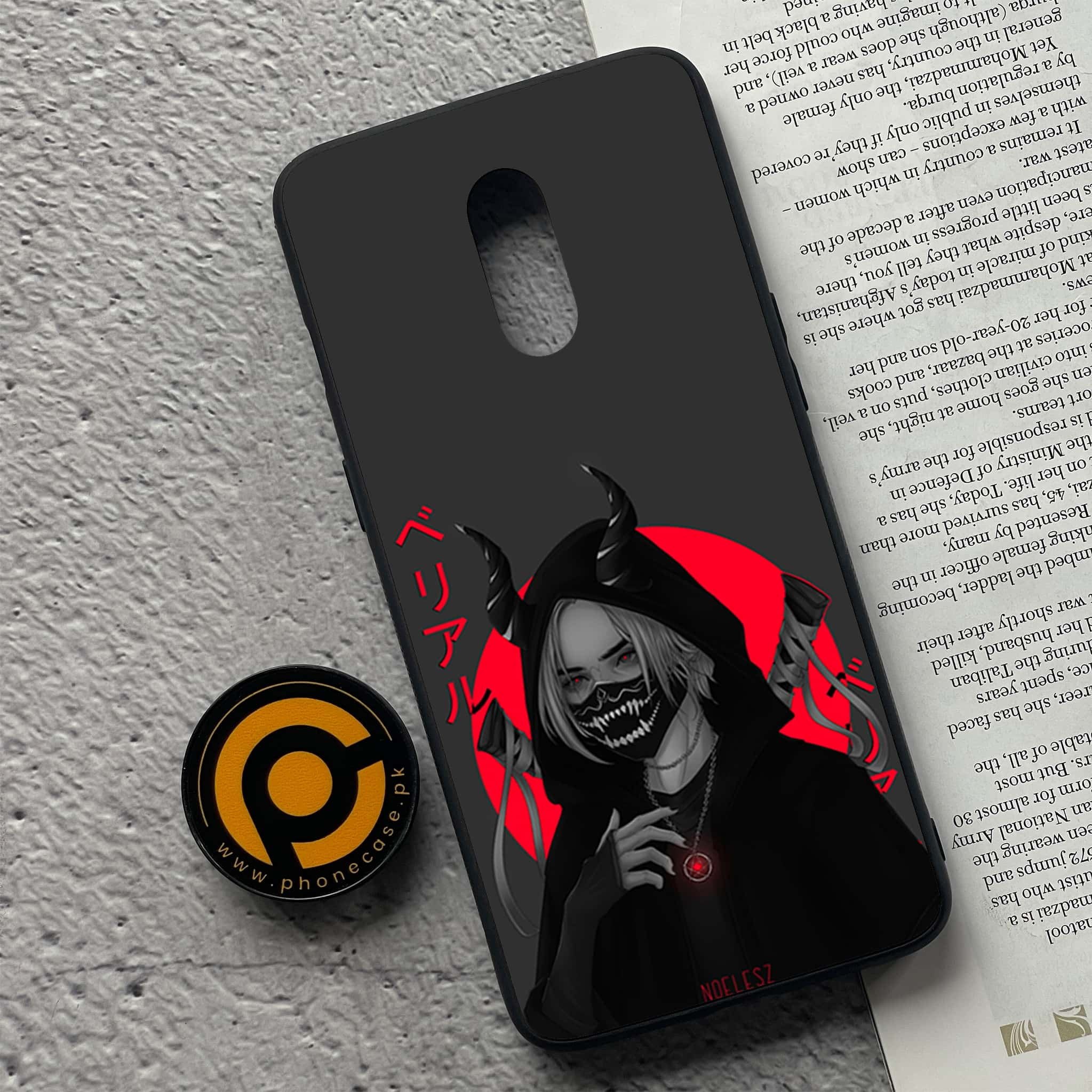 OnePlus 7 - Anime Series - Premium Printed Glass soft Bumper shock Proof Case