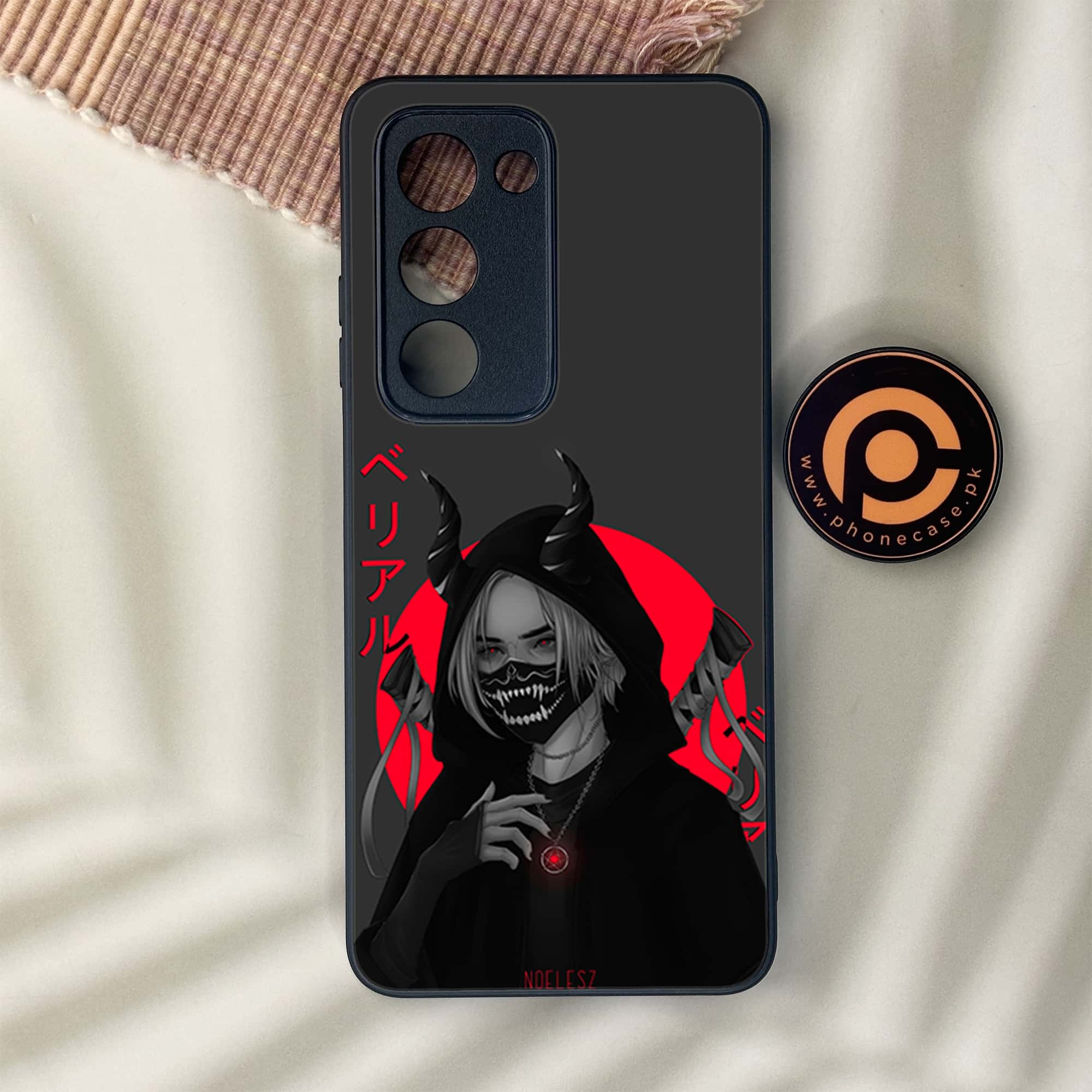 Oppo A5 2025 - Anime Series - Premium Metal Printed soft Bumper shock Proof Case