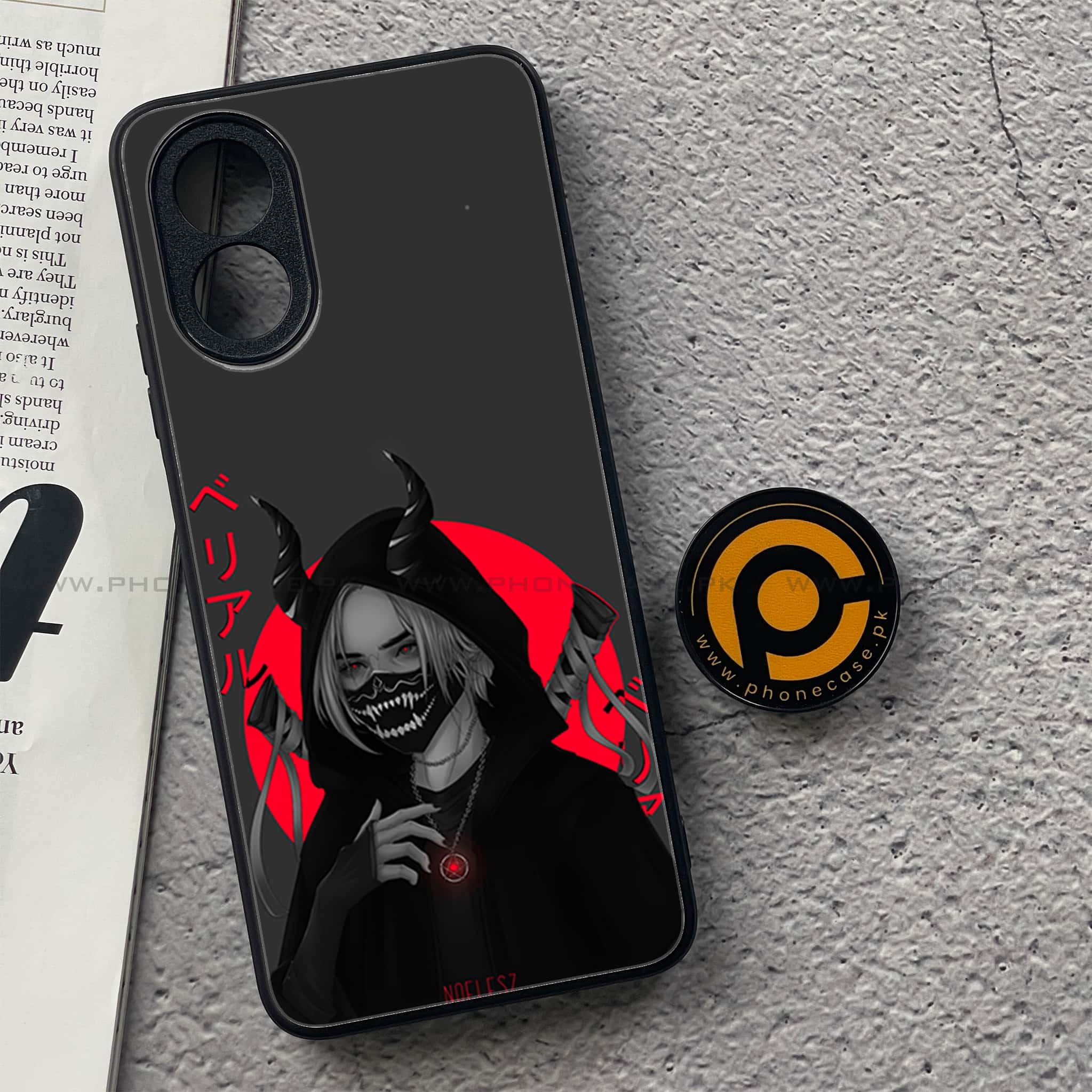 Oppo A38 4G - Anime Series - Premium Printed Metal soft Bumper shock Proof Case