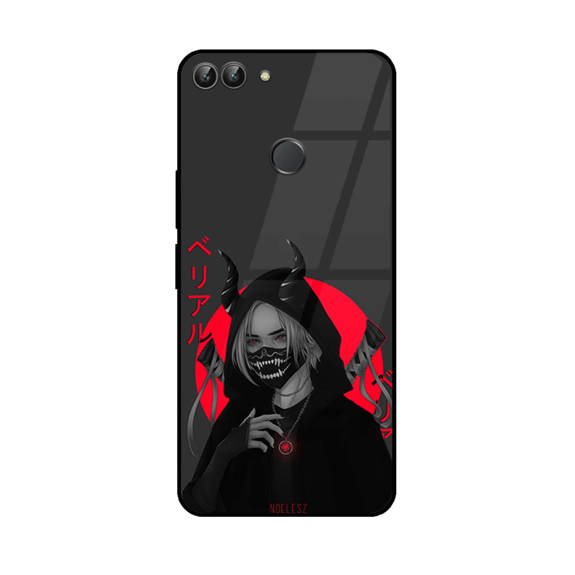 Huawei P Smart - Anime Series - Premium Printed Glass soft Bumper shock Proof Case