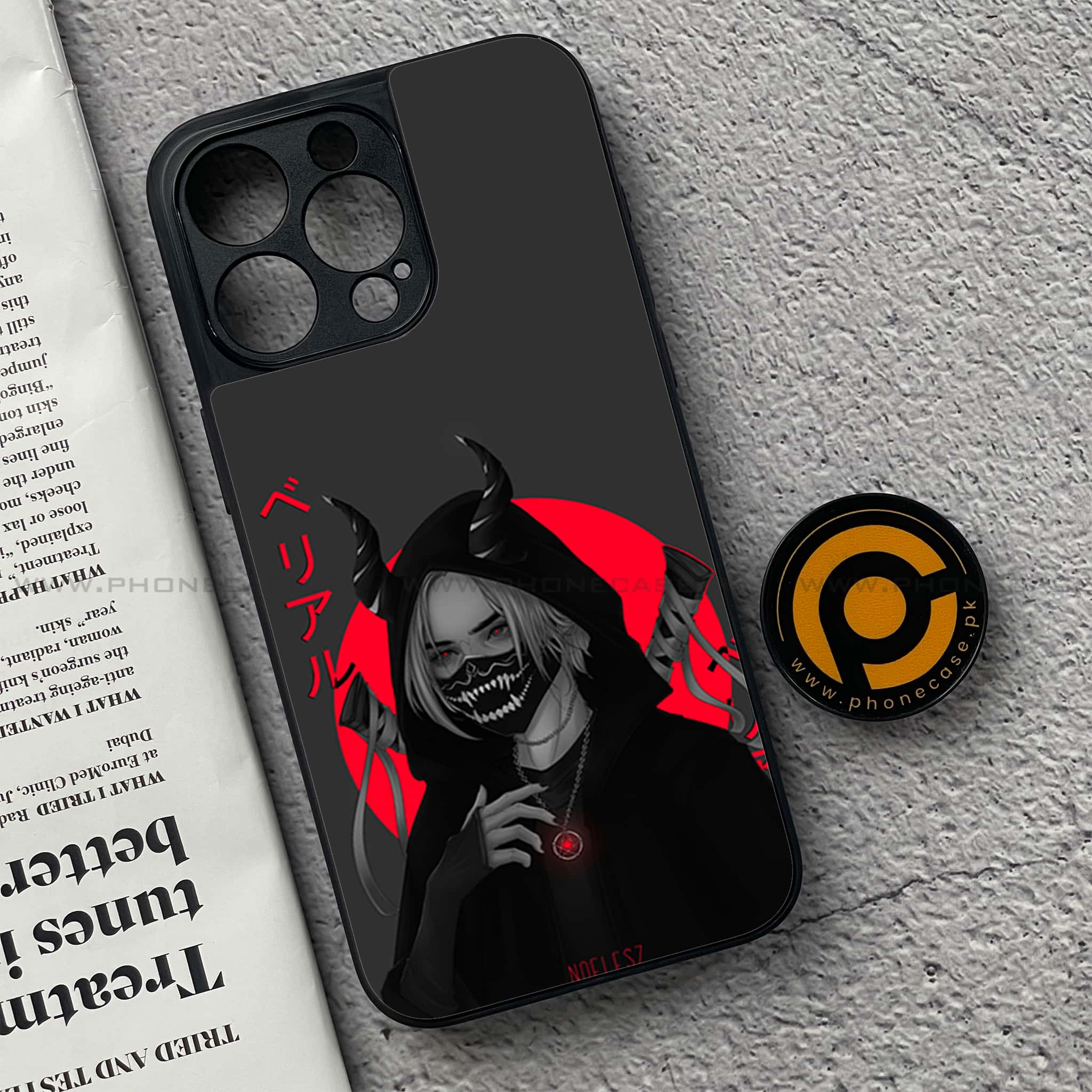 iPhone 15 Pro - Anime Series - Premium Metal Printed soft Bumper shock Proof Case