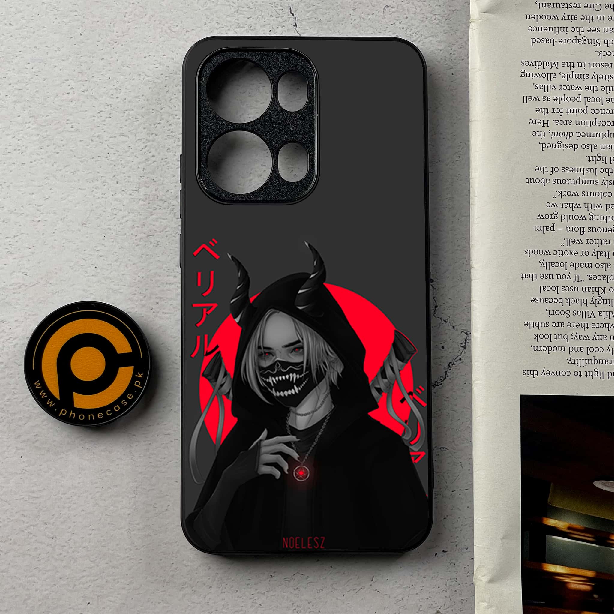 Oppo Reno 13 Pro - Anime Series - Premium Metal Printed Soft Bumper Shockproof Case