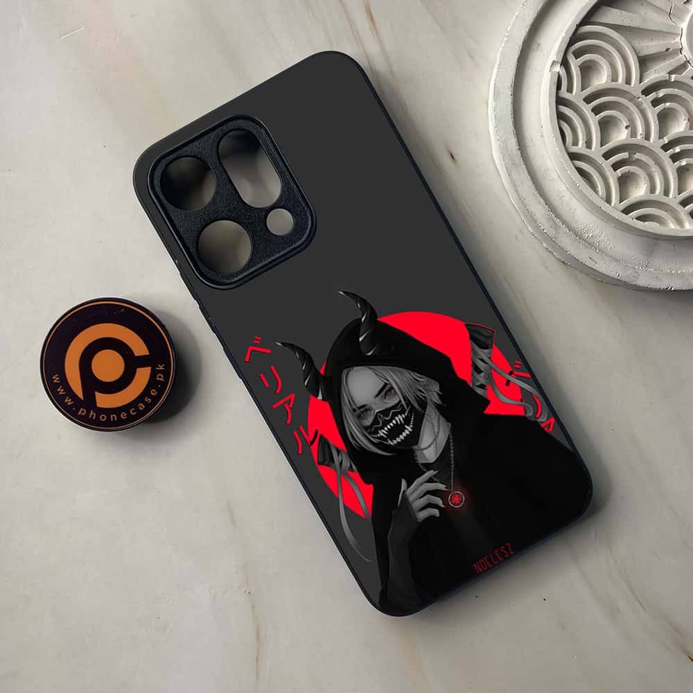 Oppo Reno 14 5G - Anime Series - Premium Metal Printed soft Bumper shock Proof Case
