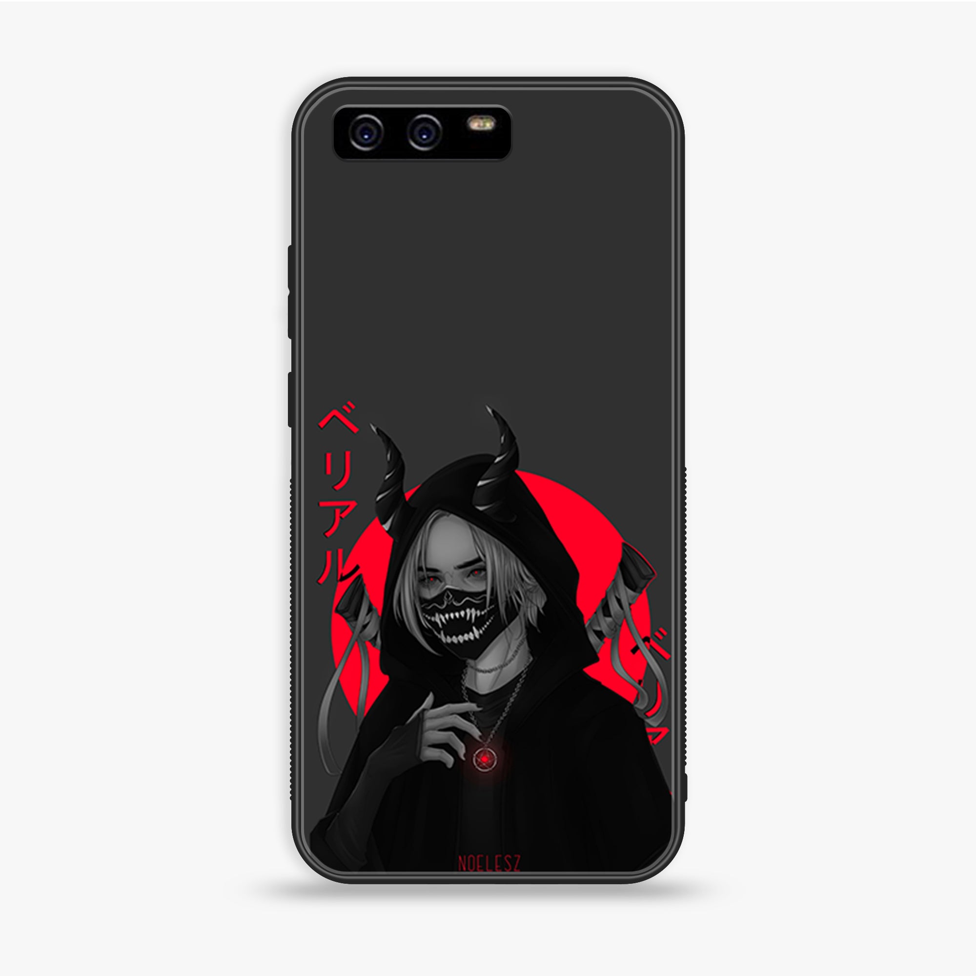 Huawei P10 Plus - Anime Series - Premium Printed Glass soft Bumper shock Proof Case