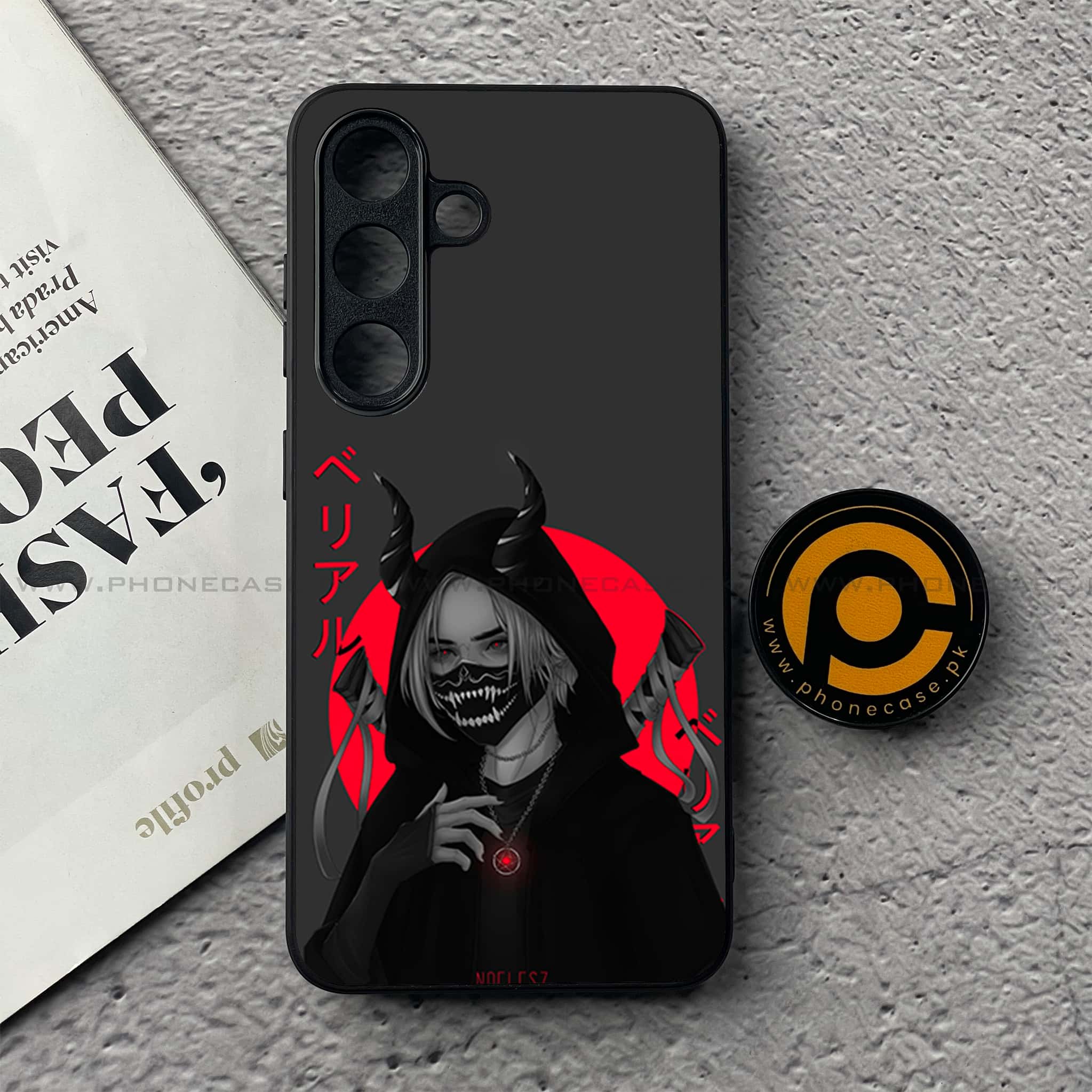Samsung Galaxy S25 FE - Anime Series - Premium Metal Printed soft Bumper shock Proof Case