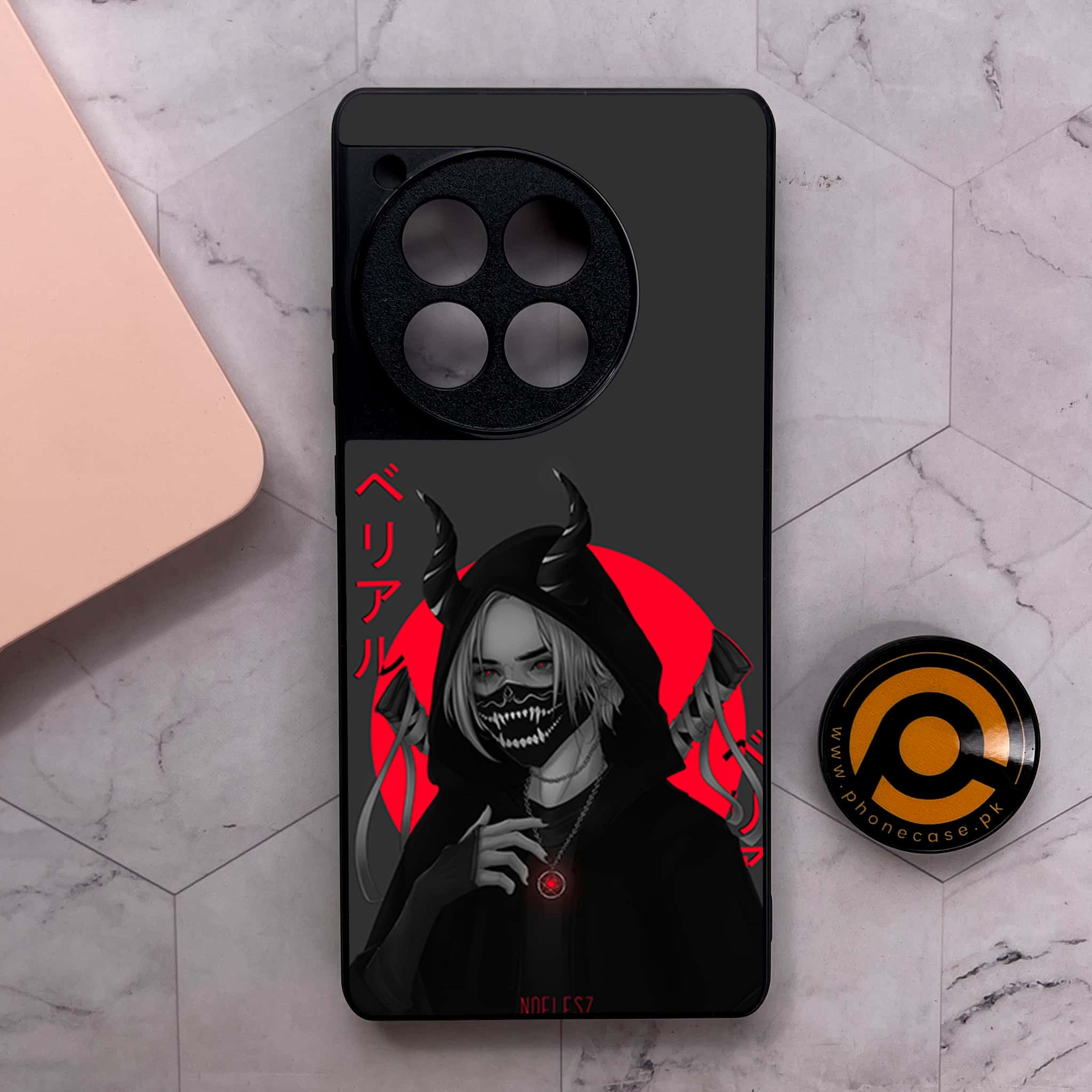 OnePlus 12R - Anime Series - Premium Metal Printed soft Bumper shock Proof Case