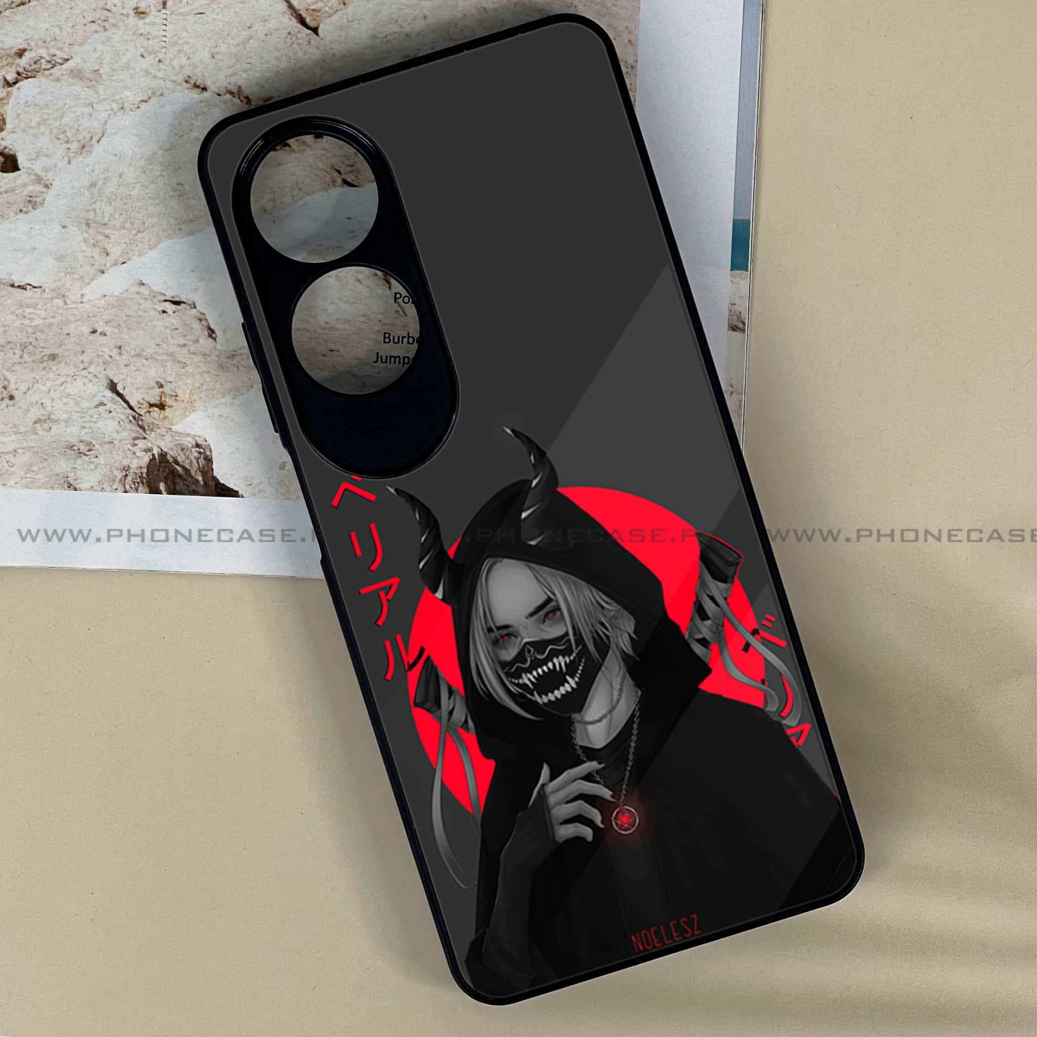 Oppo A60 - Anime Series - Premium Printed Metal soft Bumper shock Proof Case