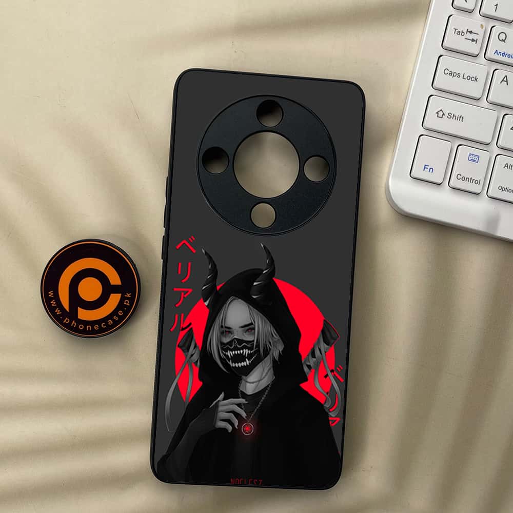 HONOR X9b 5G - Anime Series - Premium Metal  Printed soft Bumper shock Proof Case