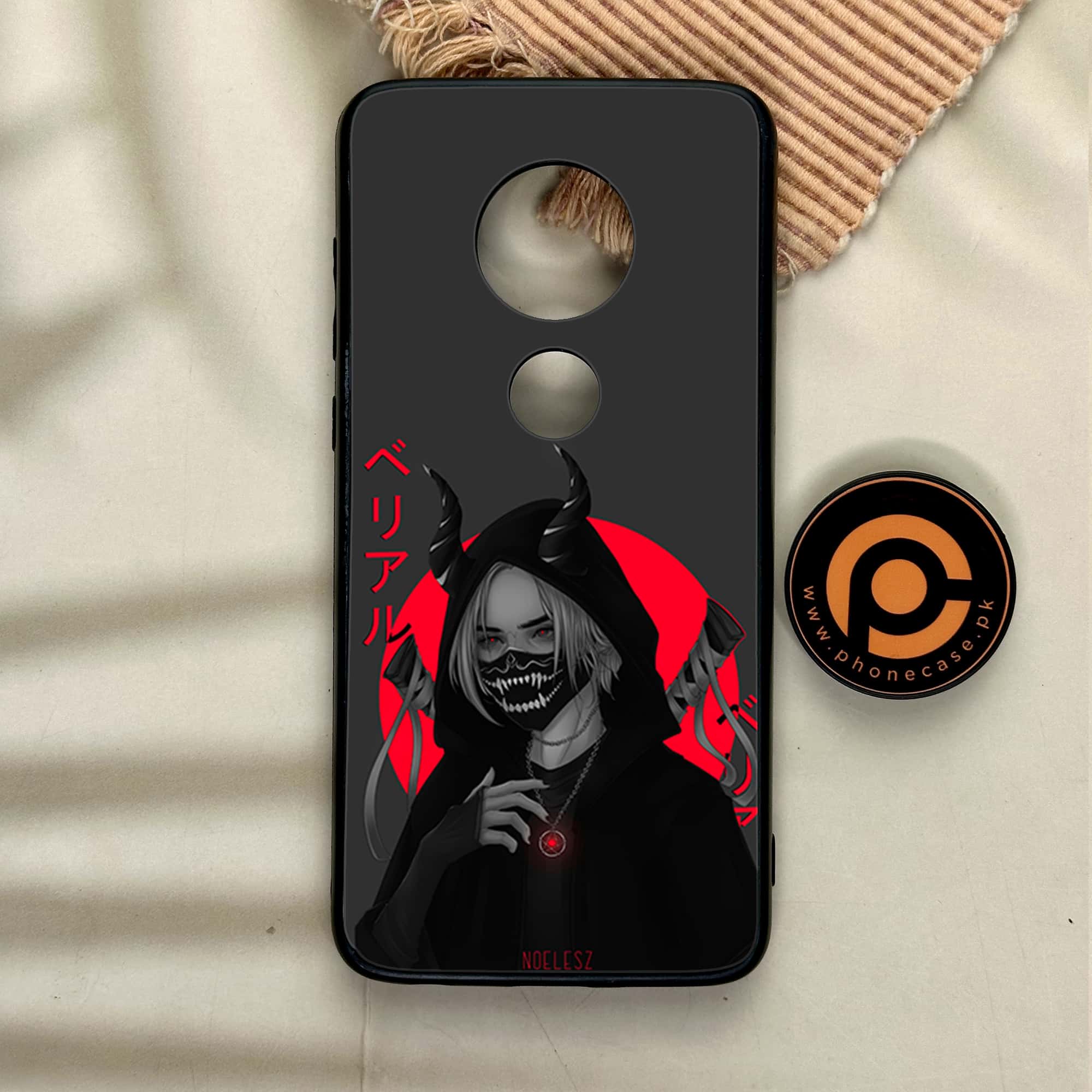 Moto G7 - Anime Series - Premium Printed Glass soft Bumper shock Proof Case