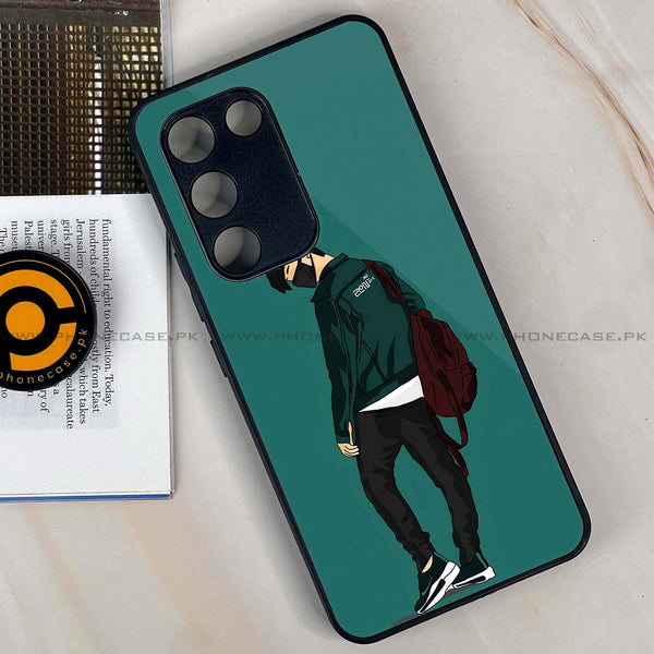 Vivo Y200e - Anime Series - Premium Metal Printed soft Bumper shock Proof Case