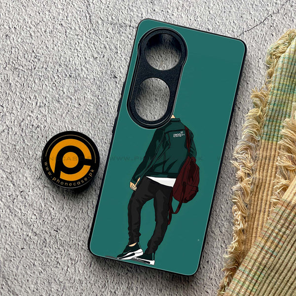 Vivo V40 - Anime Design 1 - Premium Metal Printed soft Bumper shock Proof Case  CS-32009