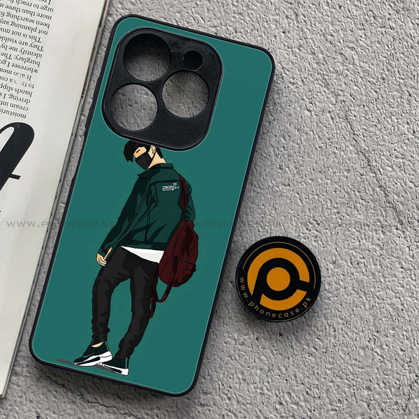 Infinix Smart 8 - Anime Series - Premium Metal Printed soft Bumper shock Proof Case