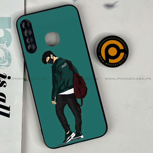 Infinix Hot 8 Lite - Anime Series - Premium Metal Printed soft Bumper Shock Proof Case