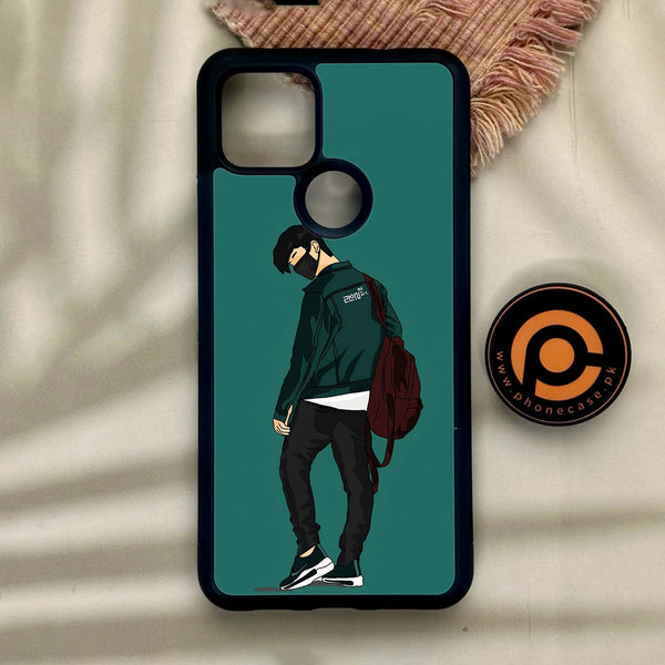 Google Pixel 4a 5G - Anime Series Design 1 - Premium Metal Printed Soft Bumper Shock Proof Case