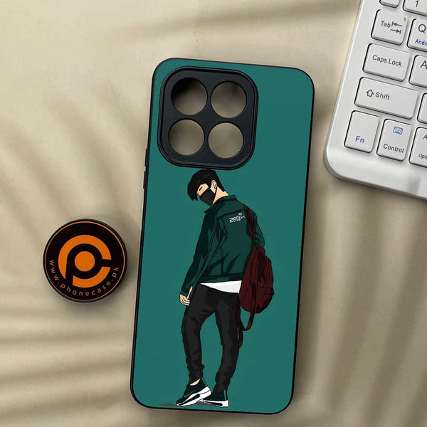 Honor X5b - Anime Series - Premium Metal  Printed soft Bumper shock Proof Case