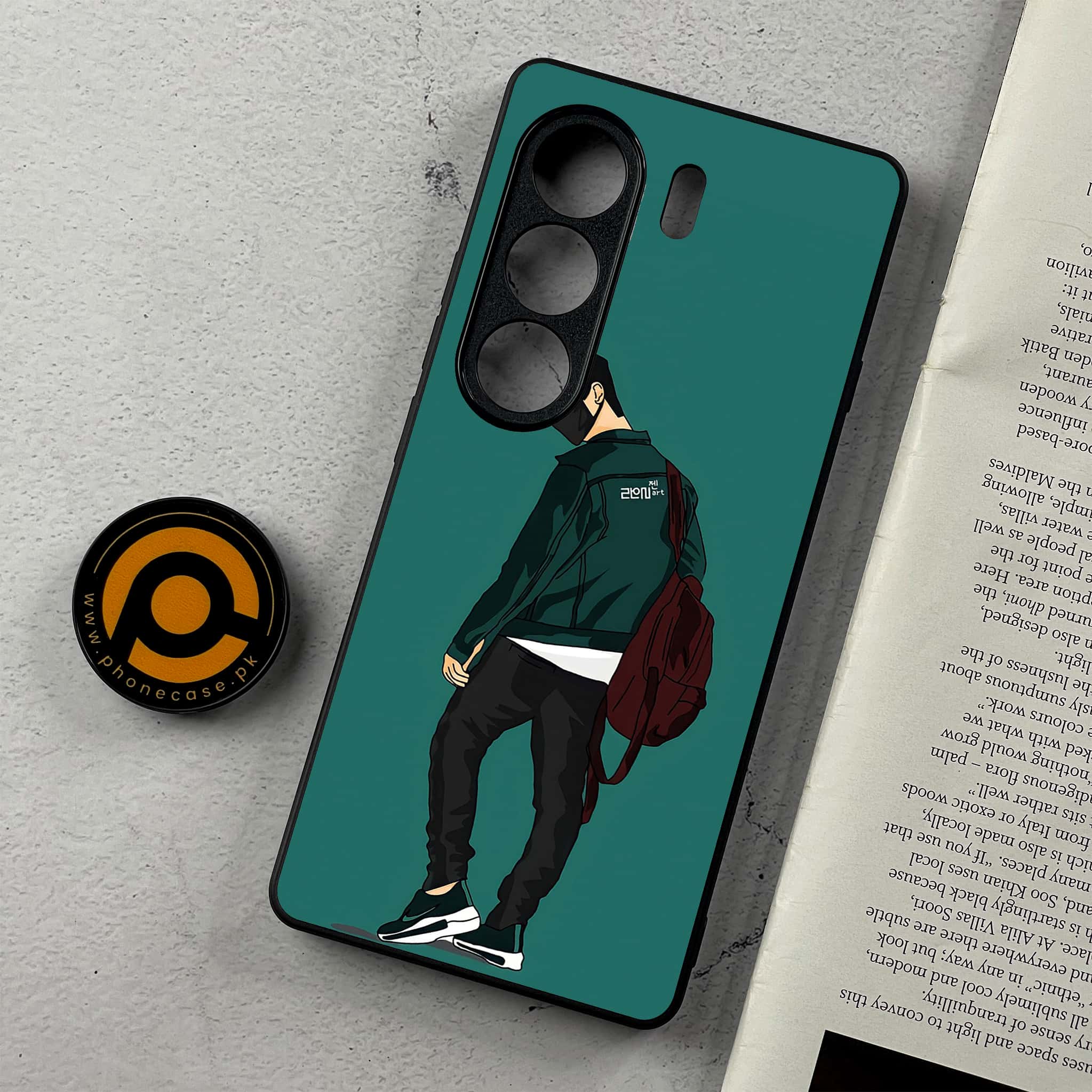 Tecno Camon 40 - Anime Series - Premium Metal Printed Soft Bumper Shockproof Case