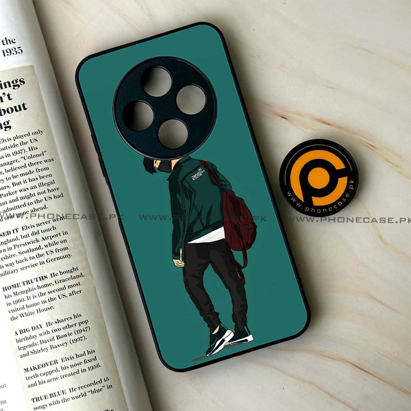 Tecno Spark 30C - Anime Design 1 - Premium Printed Glass soft Bumper shock Proof Case  CS-37382 CS-39023