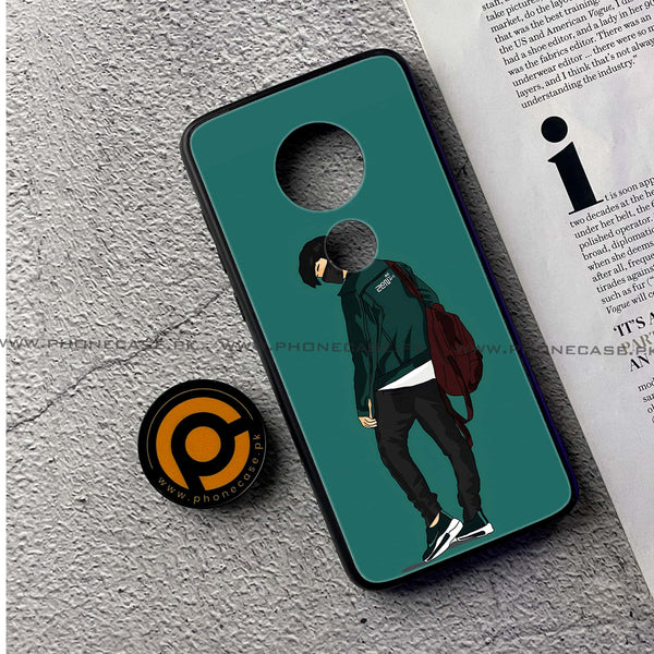 Moto G7 - Anime Series - Premium Printed Glass soft Bumper shock Proof Case