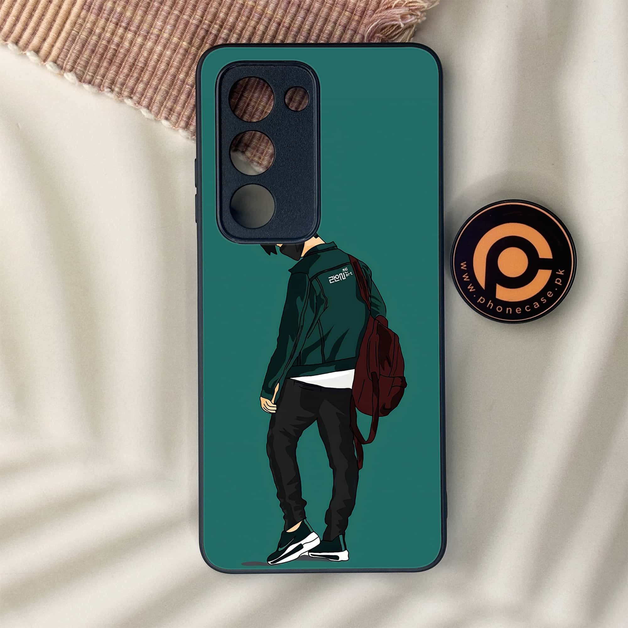 Oppo A5 2025 - Anime Series - Premium Metal Printed soft Bumper shock Proof Case