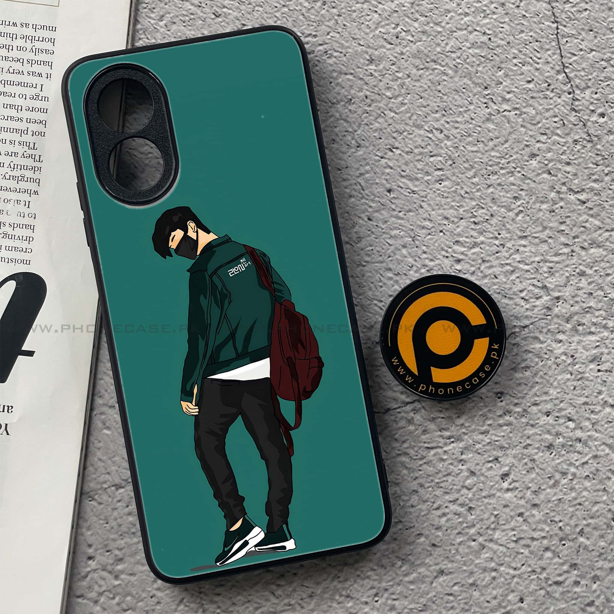 Oppo A38 4G - Anime Series - Premium Printed Metal soft Bumper shock Proof Case