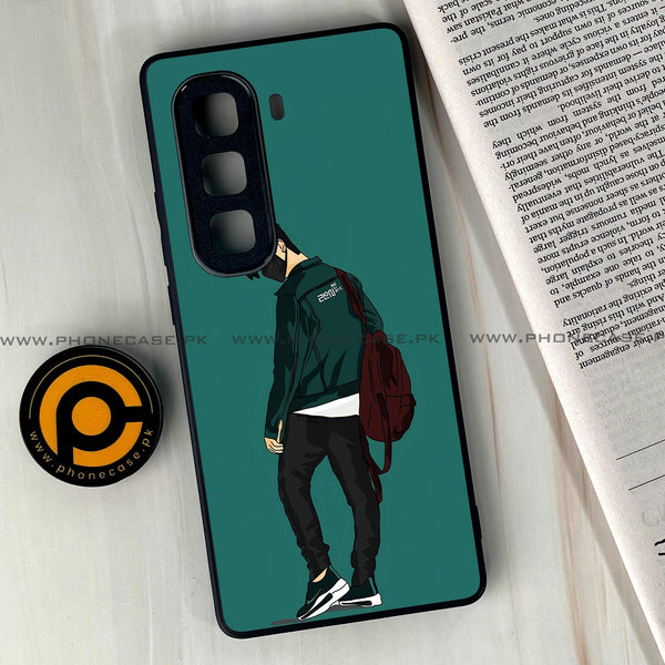 Infinix Hot 60  - Anime Design 1 - Premium Metal Printed soft Bumper shock Proof Case CS-41646