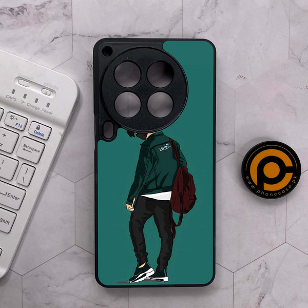 Tecno Camon 30 Premier - Anime Design 1  - Premium Metal Printed soft Bumper shock Proof Case CS-39849