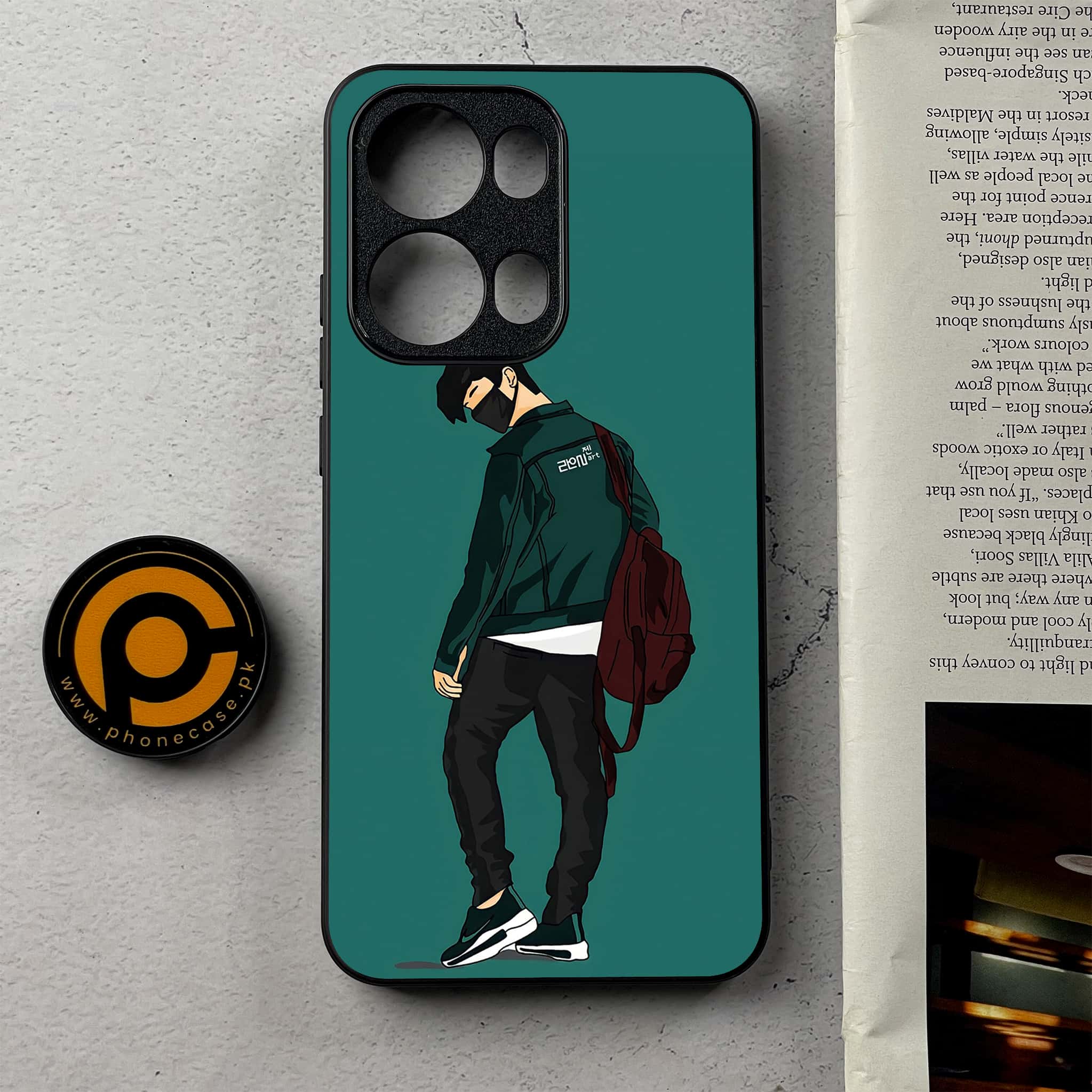 Oppo Reno 13 Pro - Anime Series - Premium Metal Printed Soft Bumper Shockproof Case