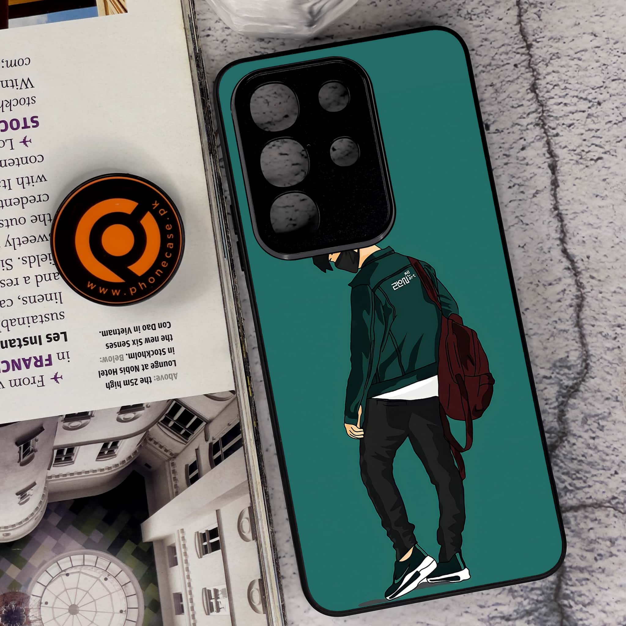 Vivo Y29 4G - Anime Series - Premium Metal Printed soft Bumper Shock Proof Case