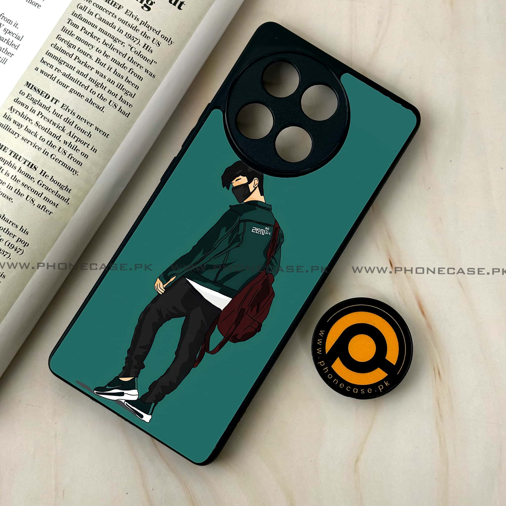 Tecno Camon 30s - Anime Design 1- Premium Metal Printed soft Bumper shock Proof Case