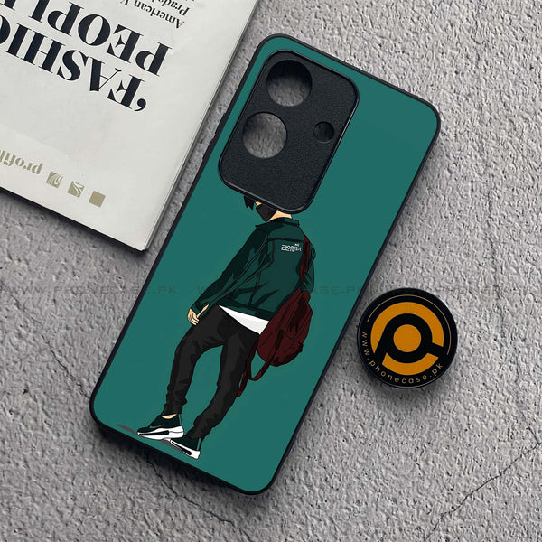 Realme Note 60x - Anime Series - Premium Metal  Printed soft Bumper shock Proof Case