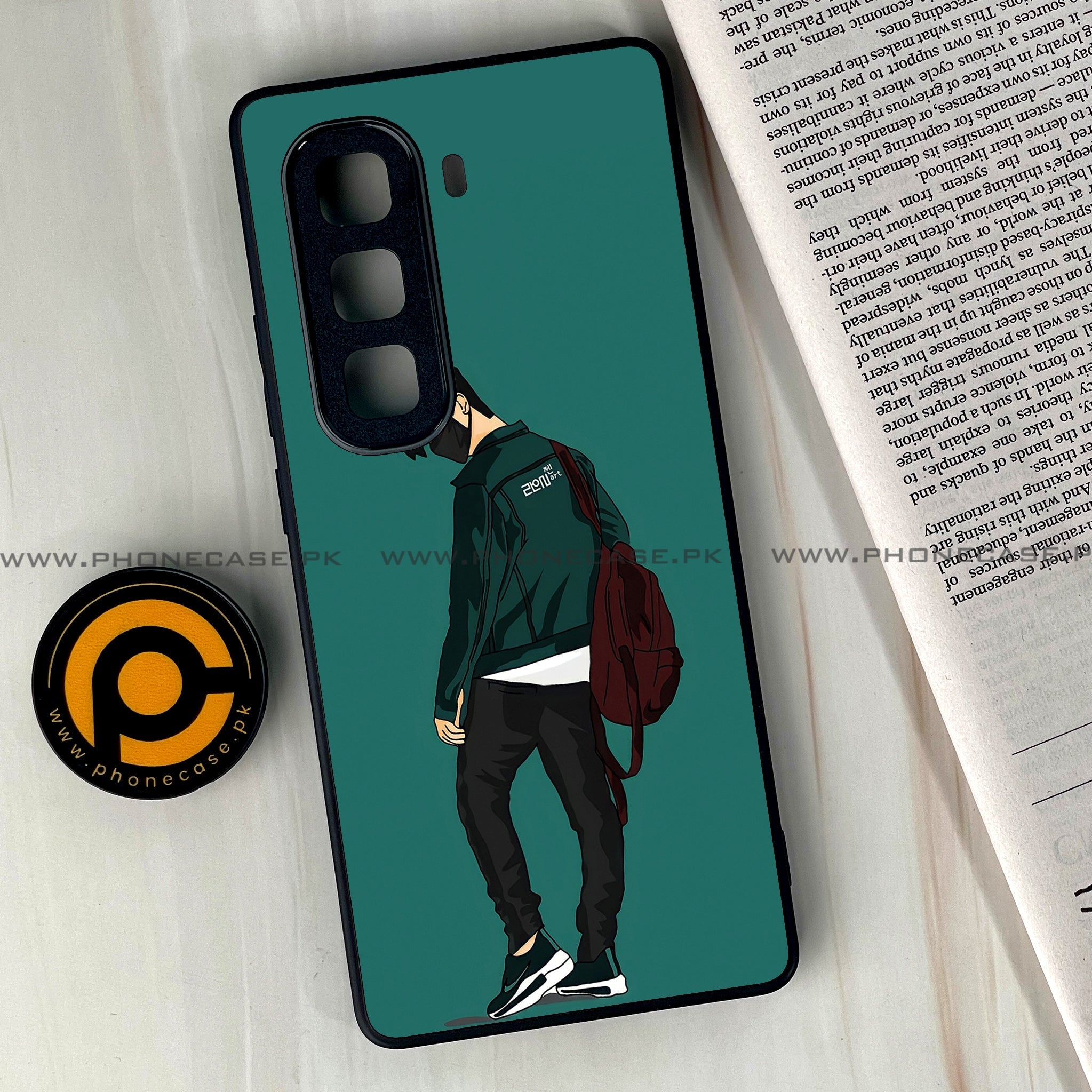 Infinix Hot 60 Pro Plus - Anime Series - Premium Metal Printed soft Bumper shock Proof Case