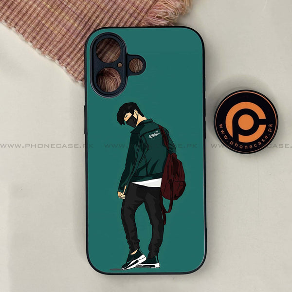 iPhone 17 - Anime Series - Premium Printed Glass soft Bumper shock Proof Case