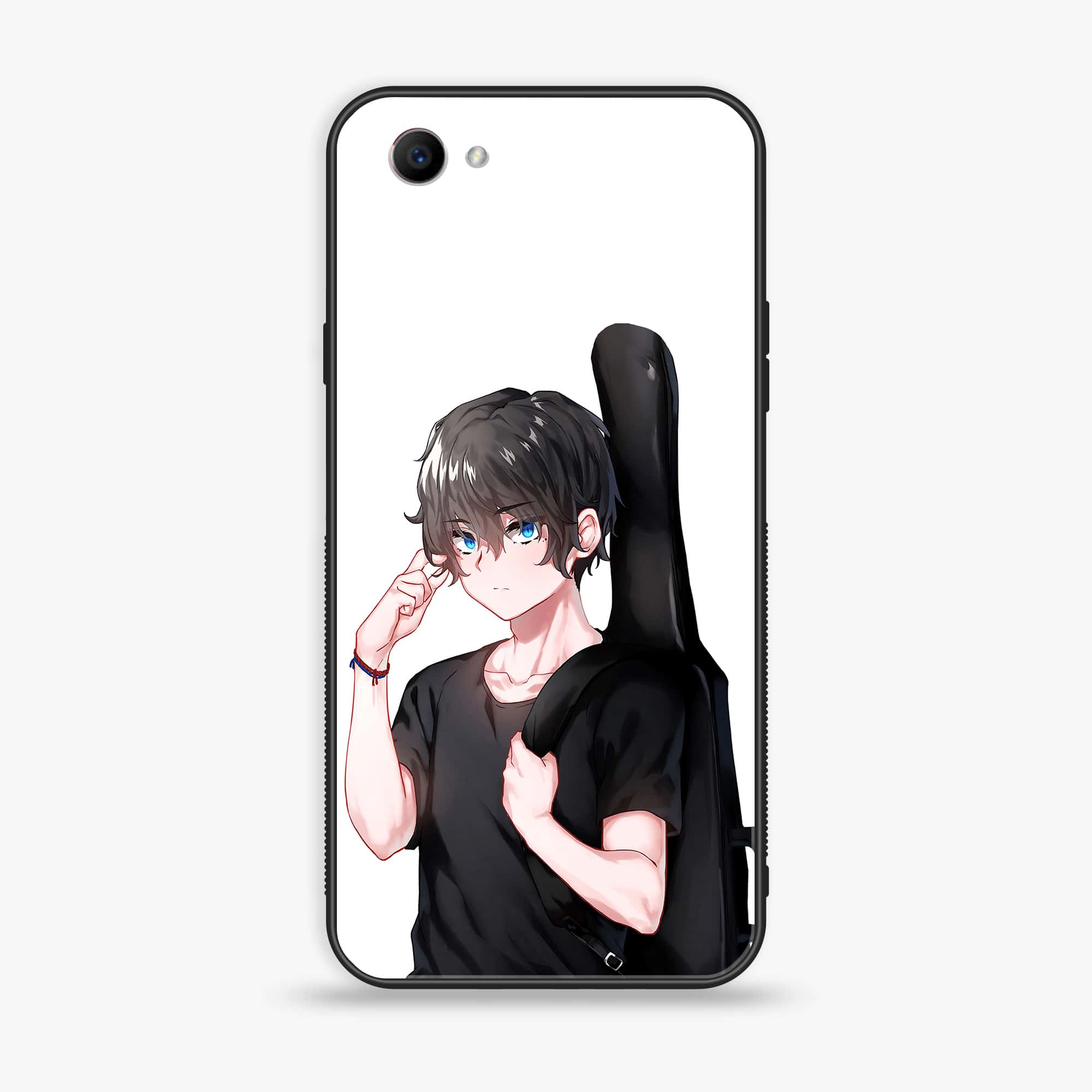 Oppo F7 Youth - Anime Series - Premium Printed Glass soft Bumper shock Proof Case